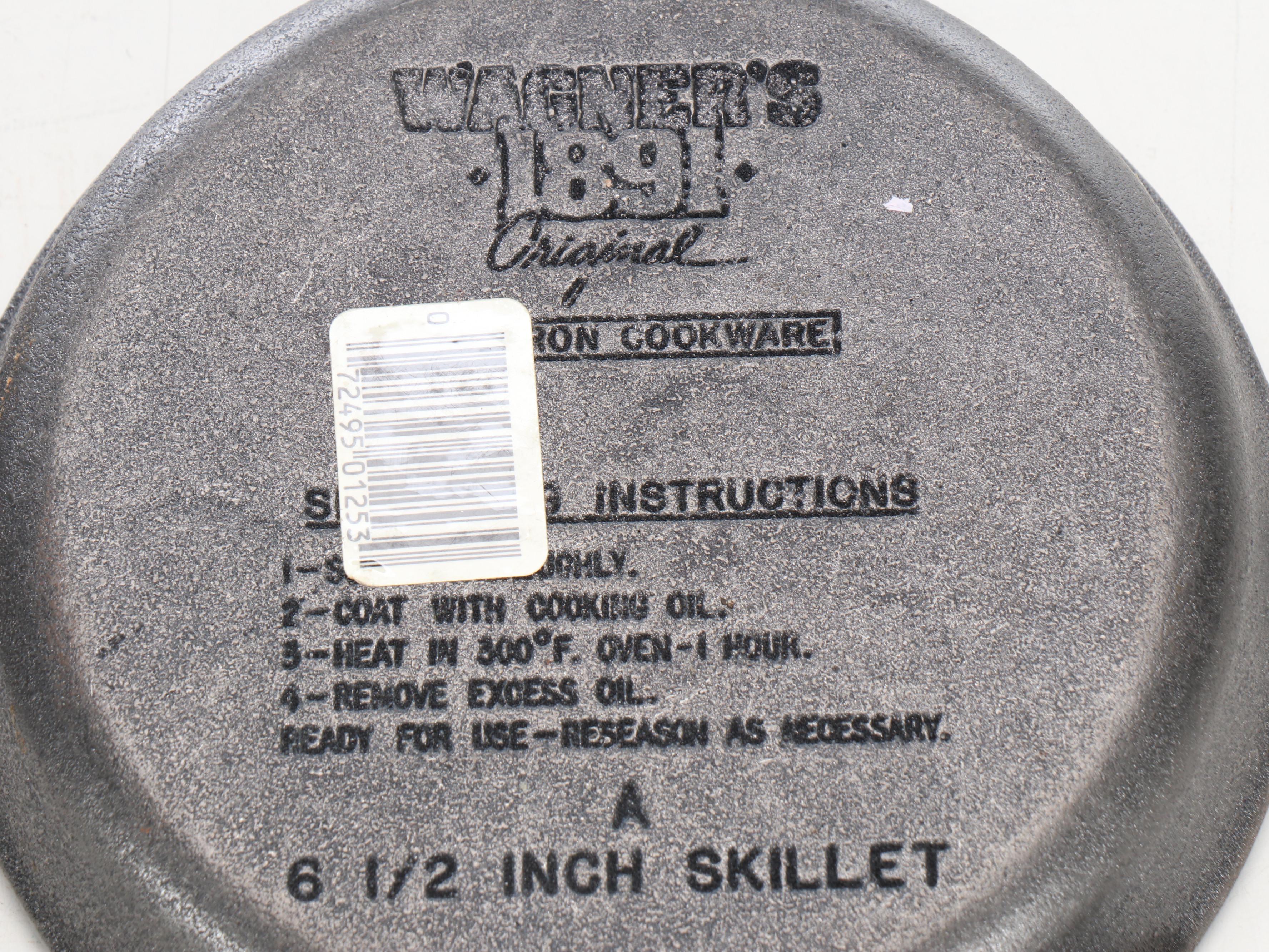 Wagner's Cast Iron Skillets, Cast Iron Dutch Oven, and Cast Iron Griddle