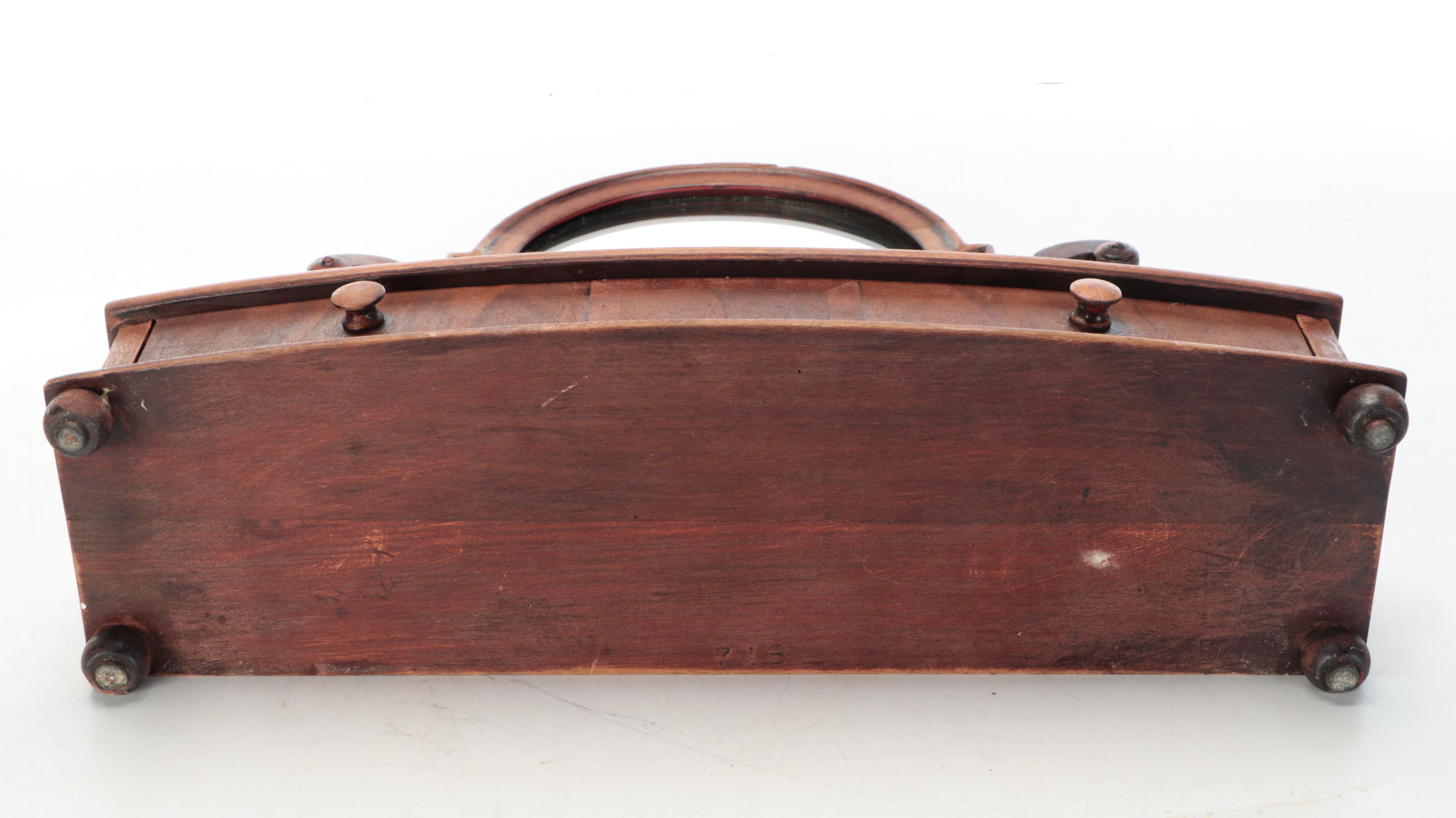 Widdicomb Furniture Co. Wooden Vanity Mirror with Drawer