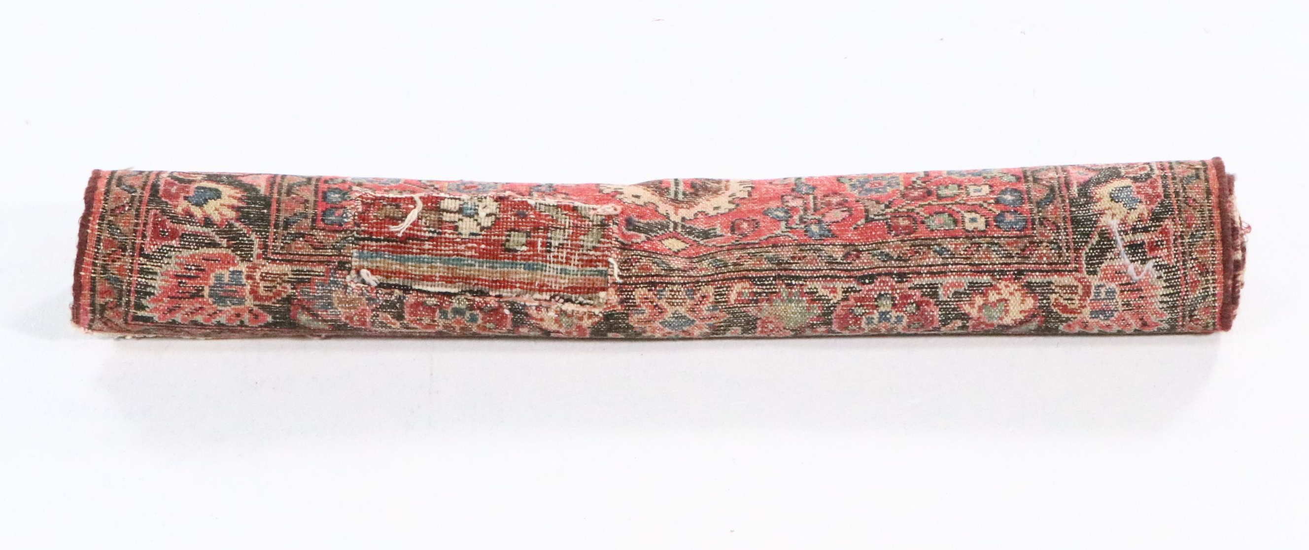 2'6 x 4'1 Hand-Knotted Persian Hamadan Accent Rug