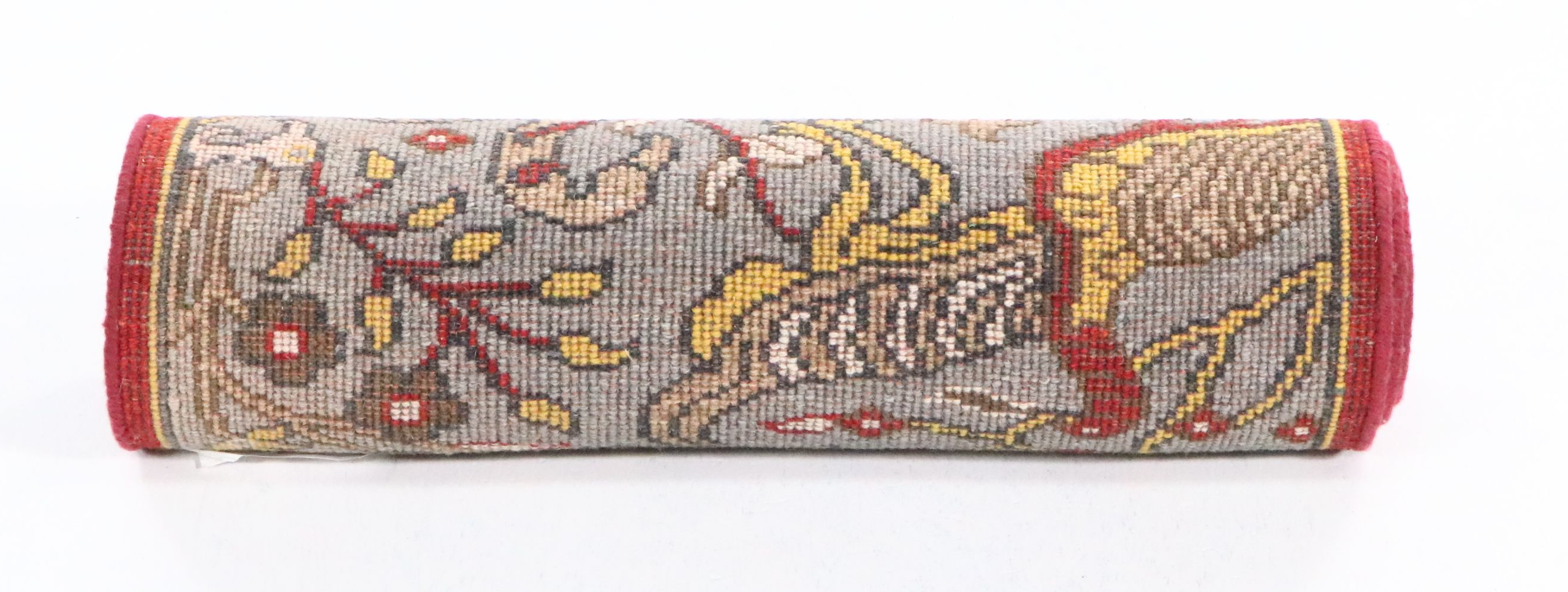 2'7 x 8'2 Hand-Knotted Indo-Persian Ziegler Pictorial Carpet Runner