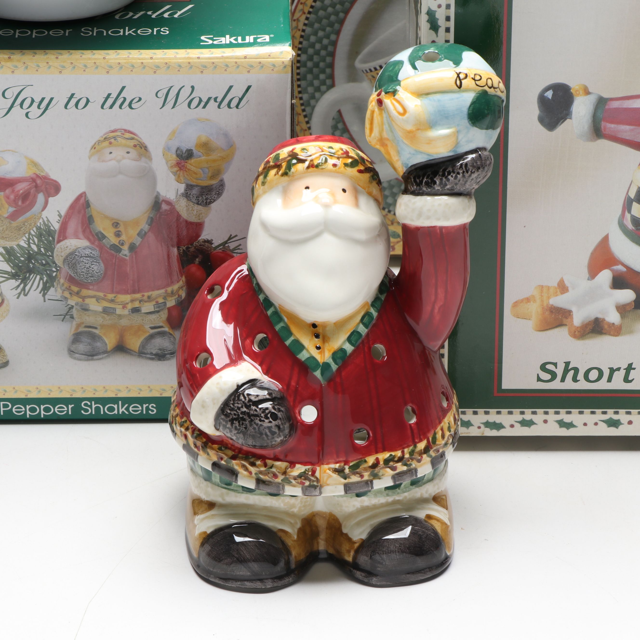 Debbie Mumm "Joy to the World" Stoneware Dinnerware and Table Accessories
