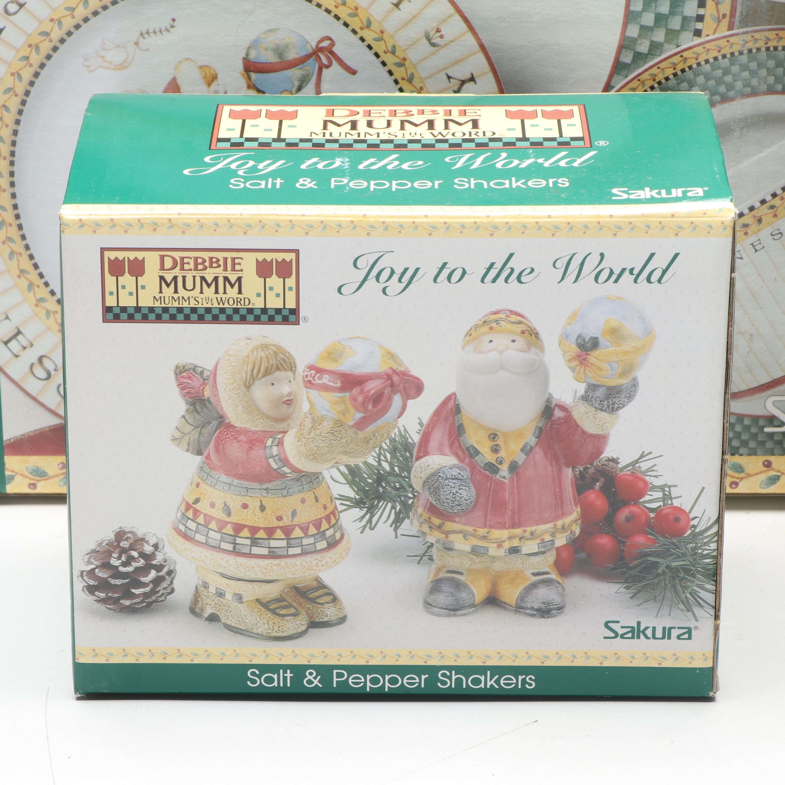 Debbie Mumm "Joy to the World" Stoneware Dinnerware and Table Accessories