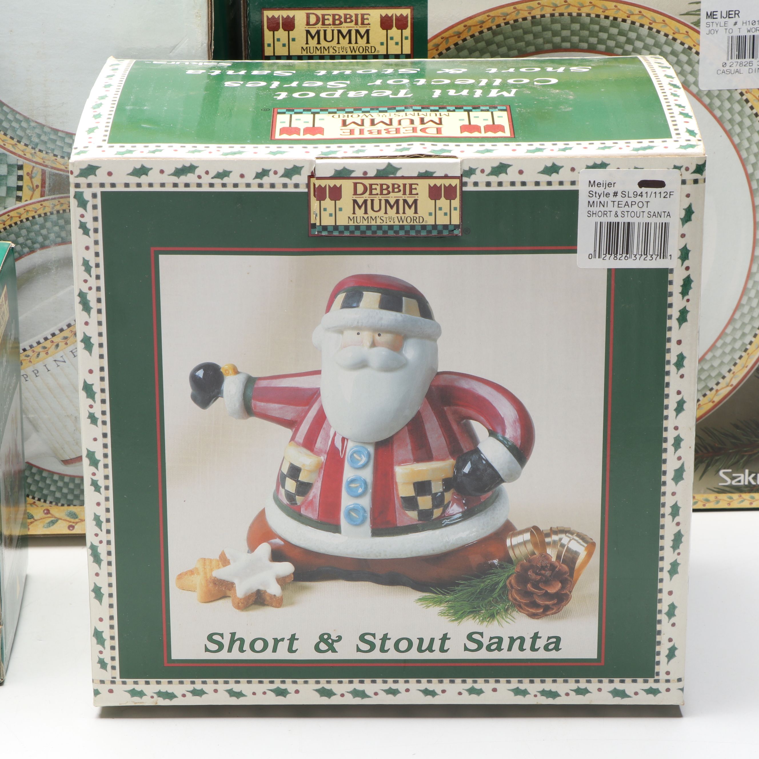 Debbie Mumm "Joy to the World" Stoneware Dinnerware and Table Accessories