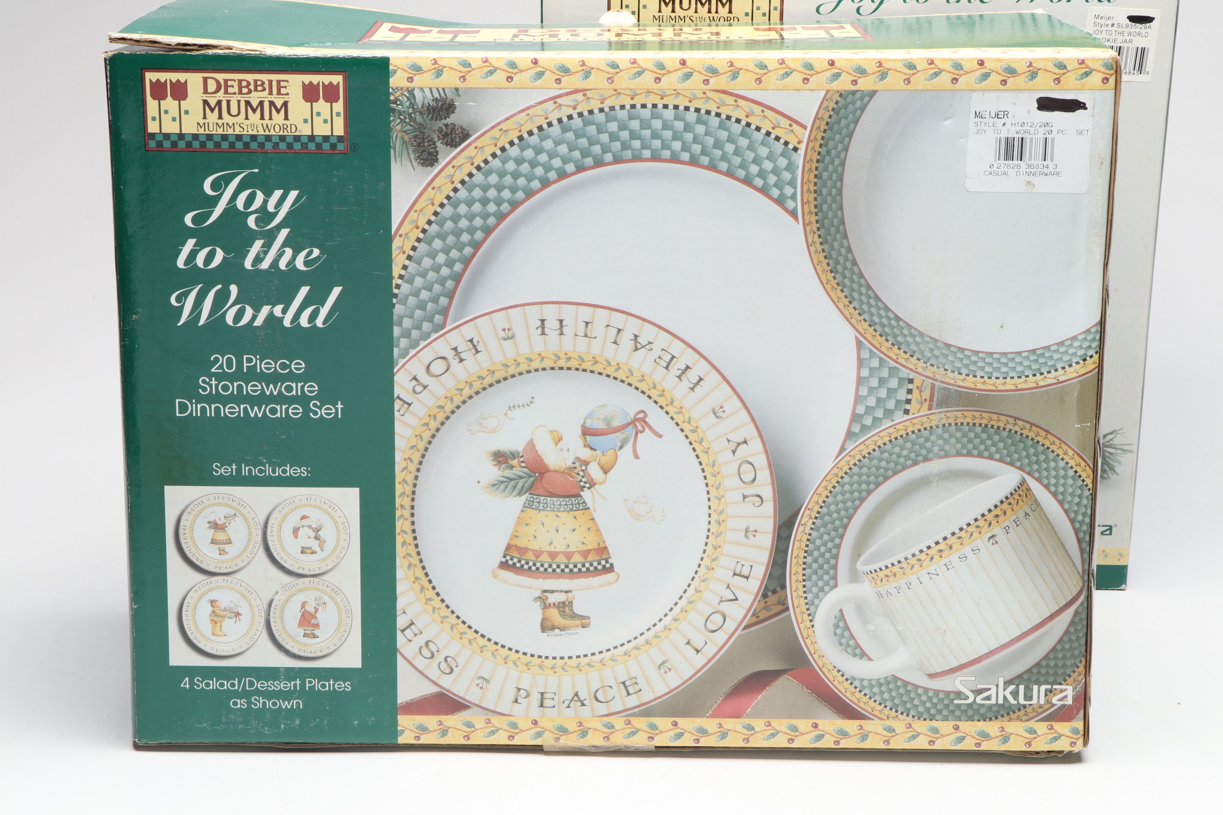 Debbie Mumm "Joy to the World" Stoneware Dinnerware and Table Accessories