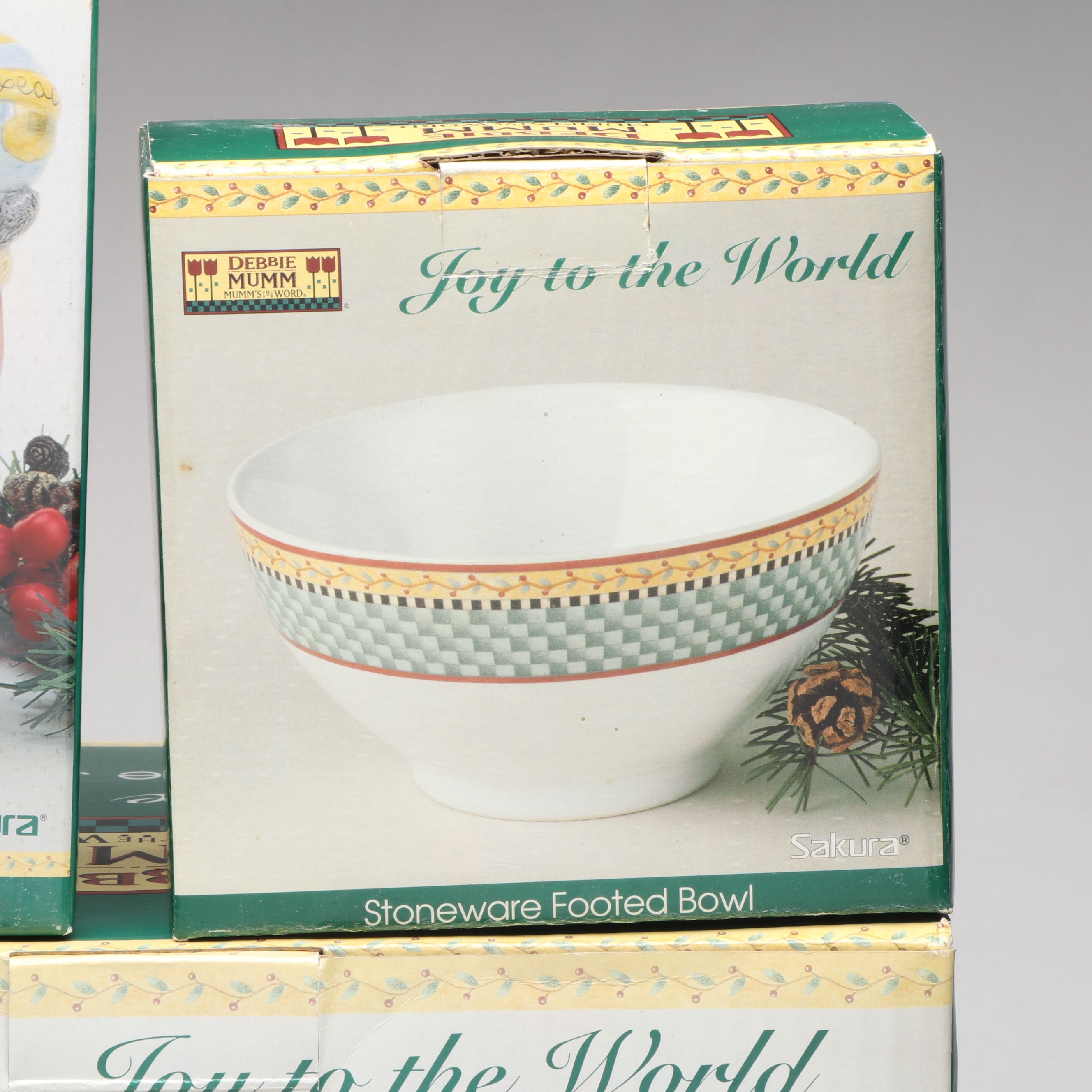 Debbie Mumm "Joy to the World" Stoneware Dinnerware and Table Accessories