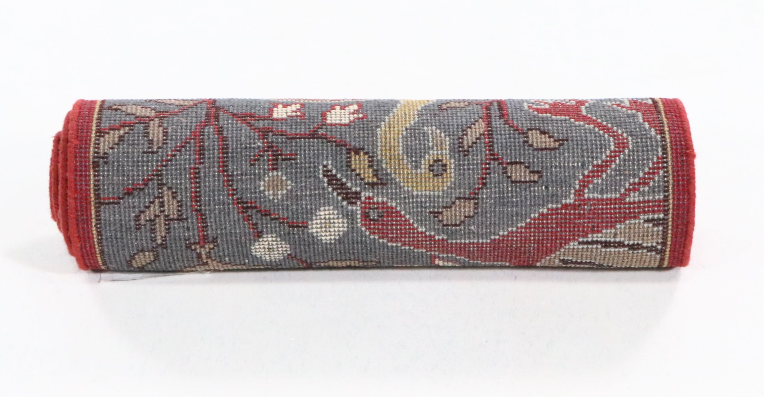 2'5 x 8' Hand-Knotted Indo-Persian Ziegler Pictorial Carpet Runner