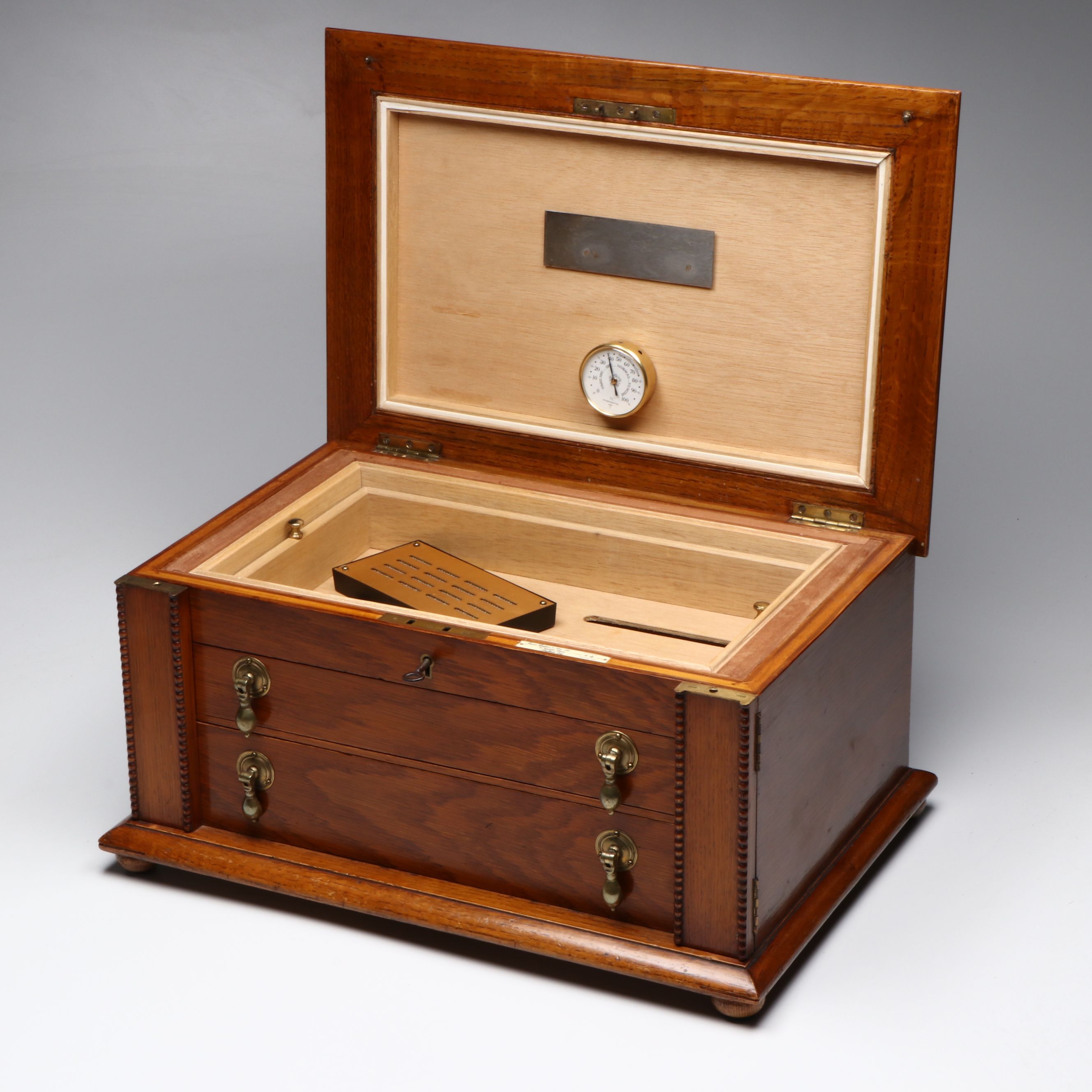Joseph Rodgers and Sons Ltd. Cedar Lined Cigar Humidor
