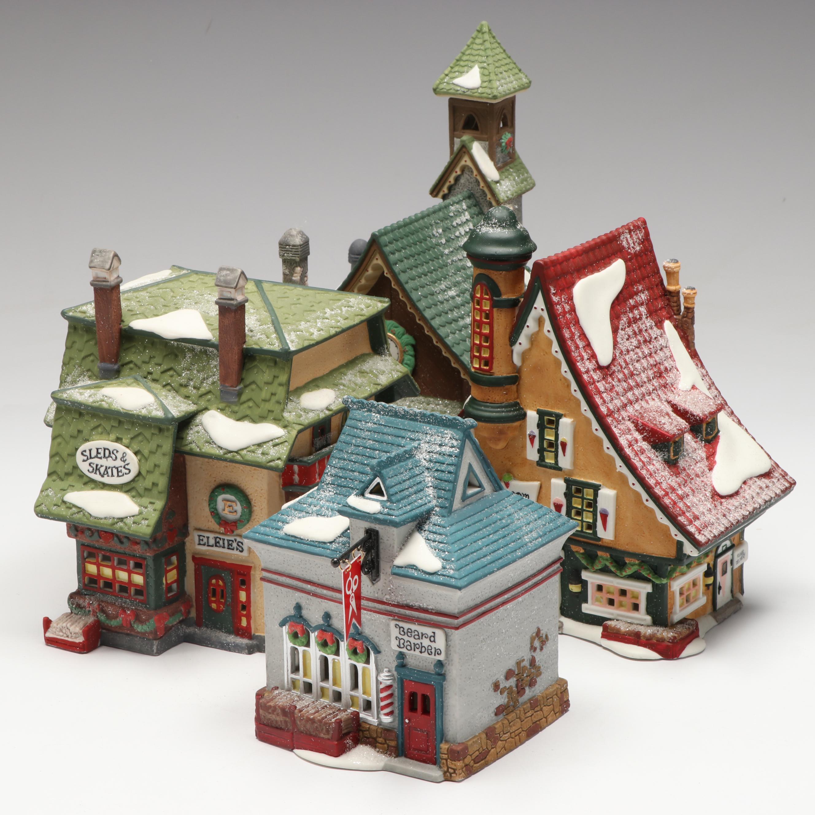 Department 56 "Elfie's Sleds & Skates" with More North Pole Series Sets