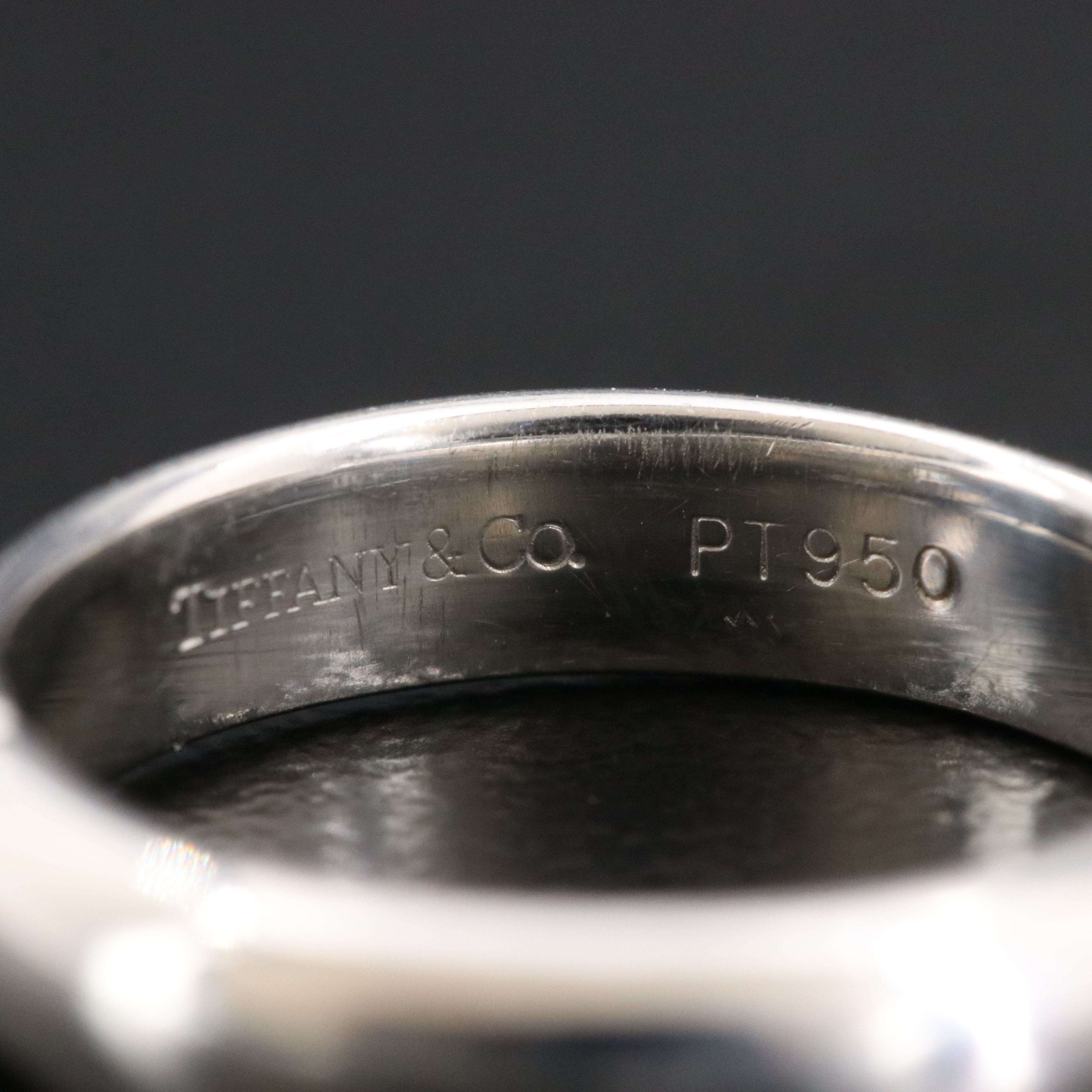 Tiffany & Co. Etoile Platinum 0.21 CT Diamond Solitaire Ring