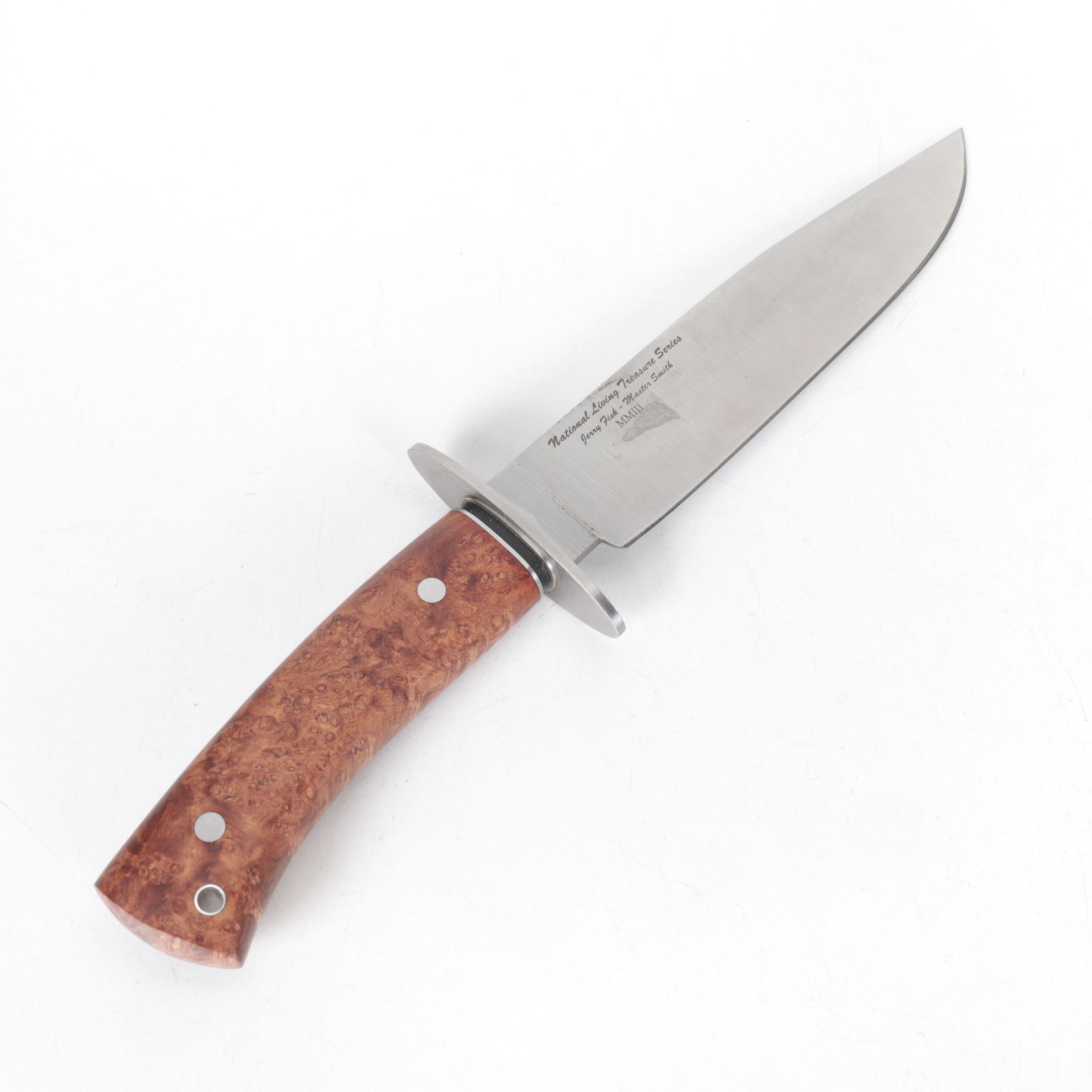 Camillus Cutlery Jerry Fisk Bowie Knife with Sheath