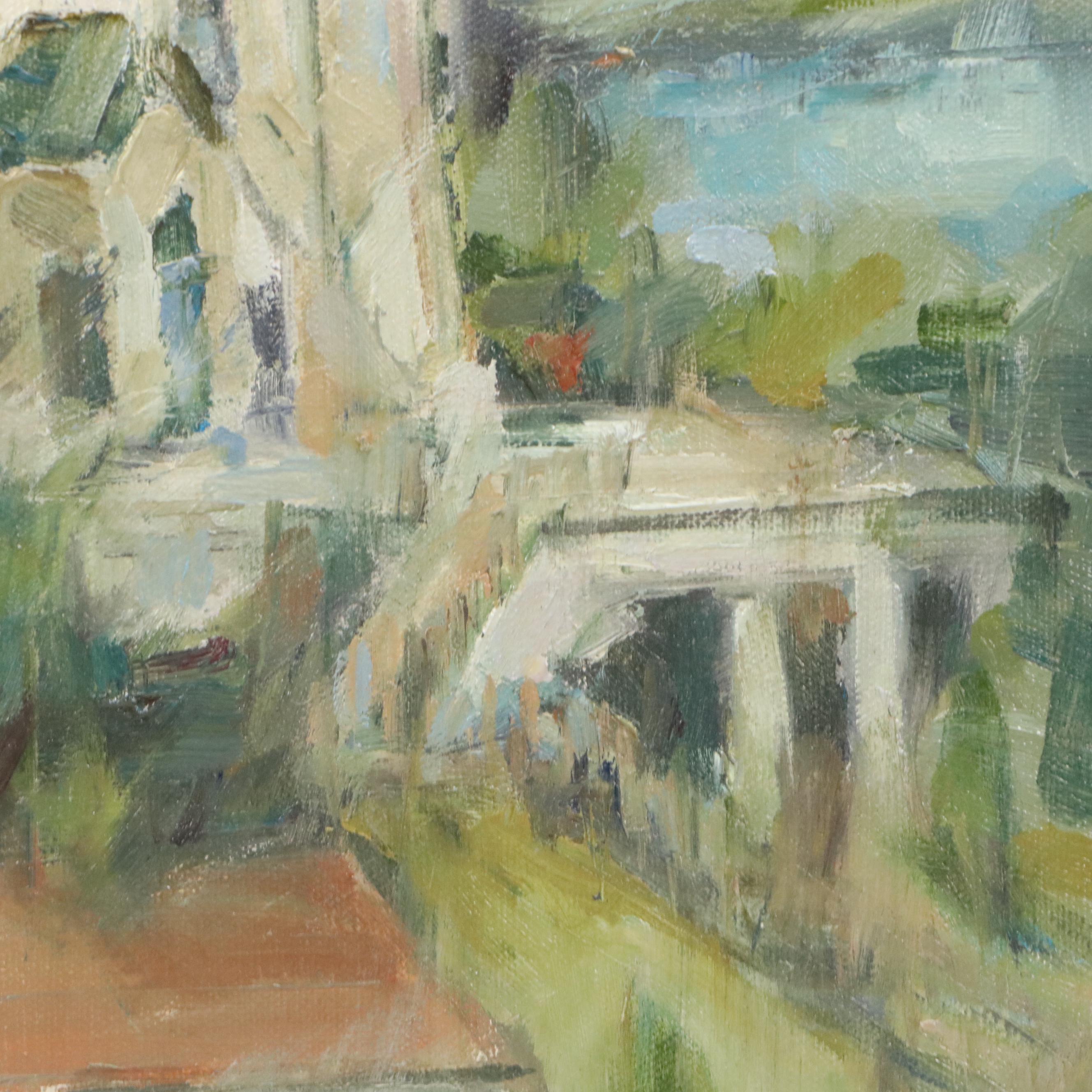 Patrick Romelli Oil Painting of Church "Immaculata"