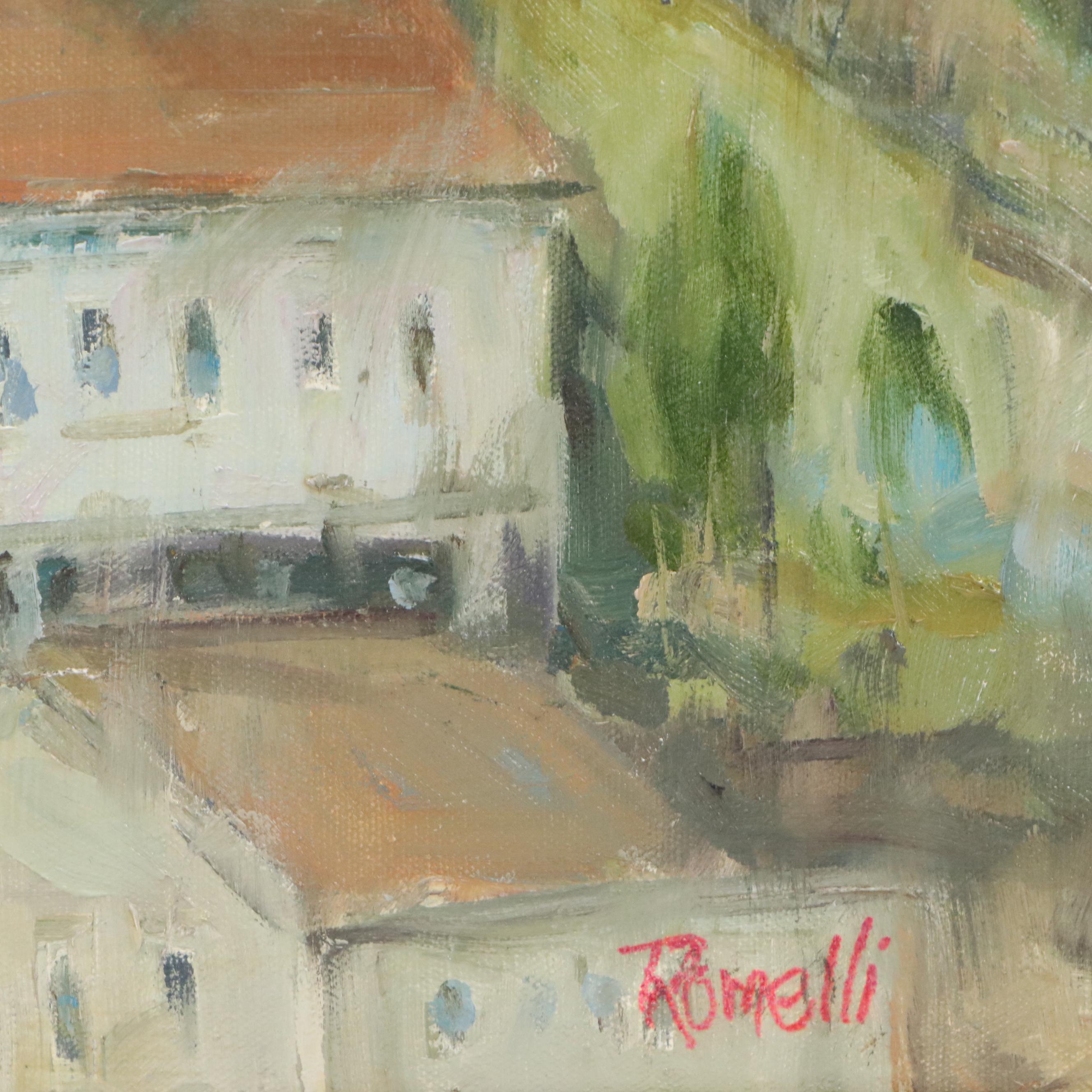 Patrick Romelli Oil Painting of Church "Immaculata"