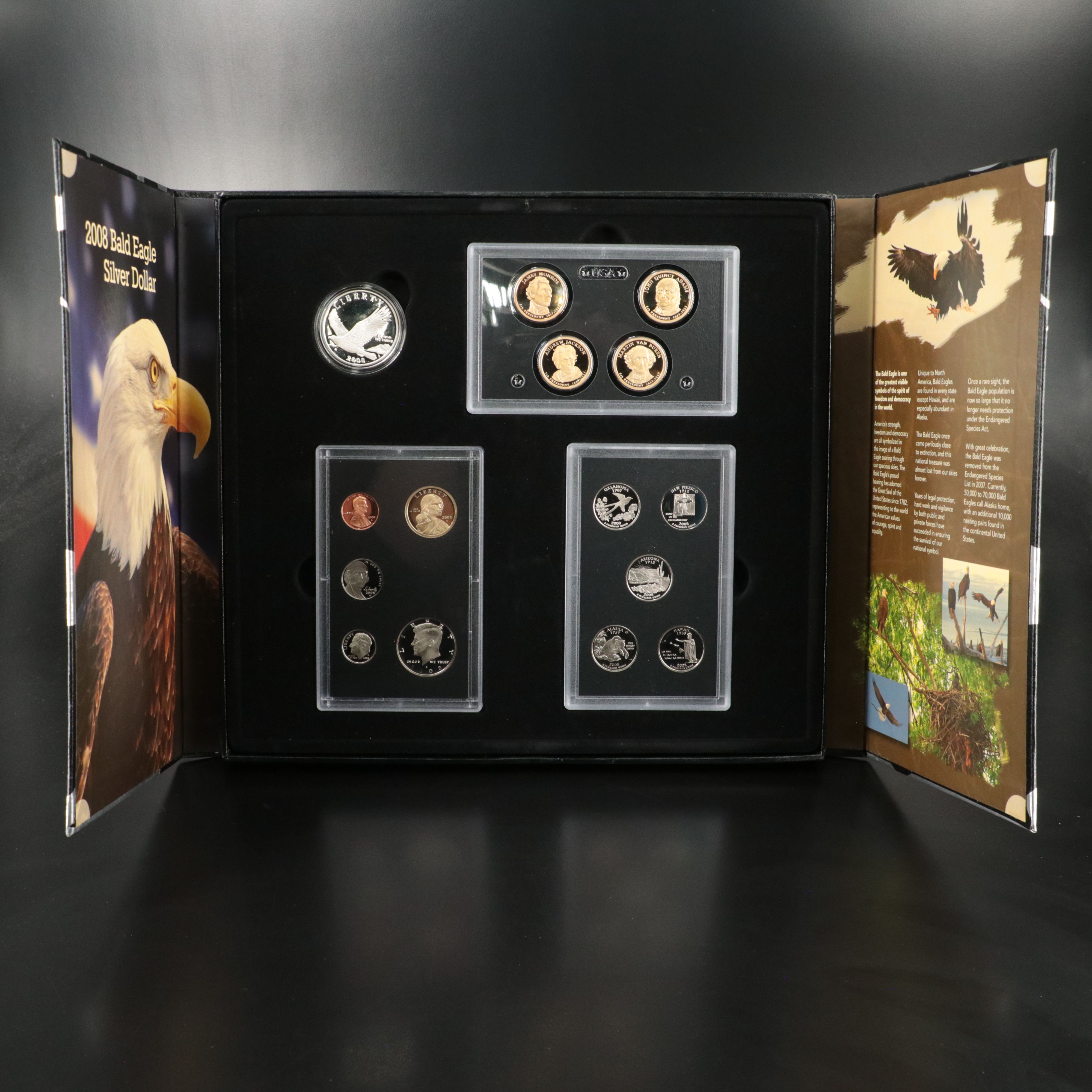 2008 U.S. Mint American Legacy Collection, 15-Coin Proof Set