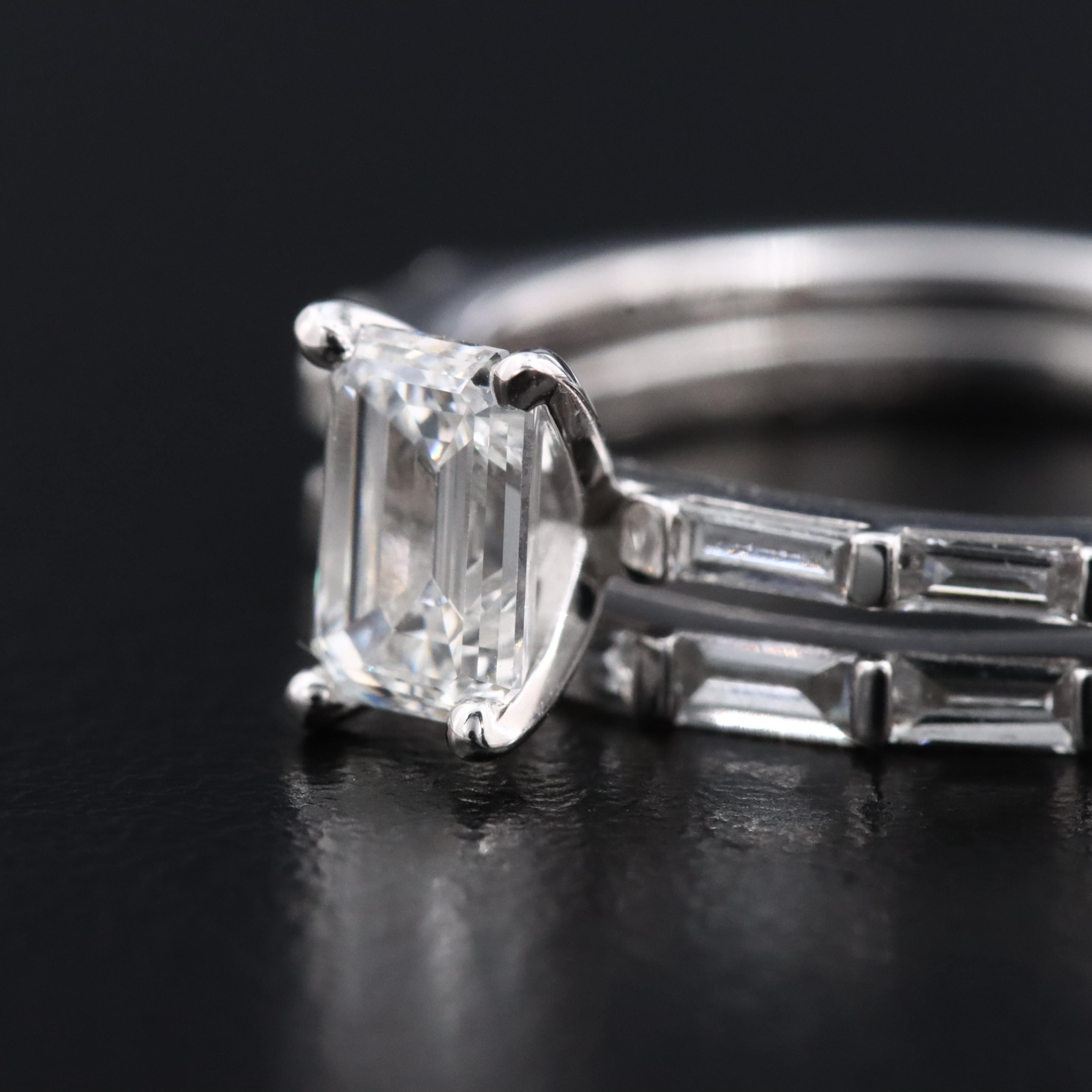 14K 1.38 CTW Lab Grown Diamond Ring Set