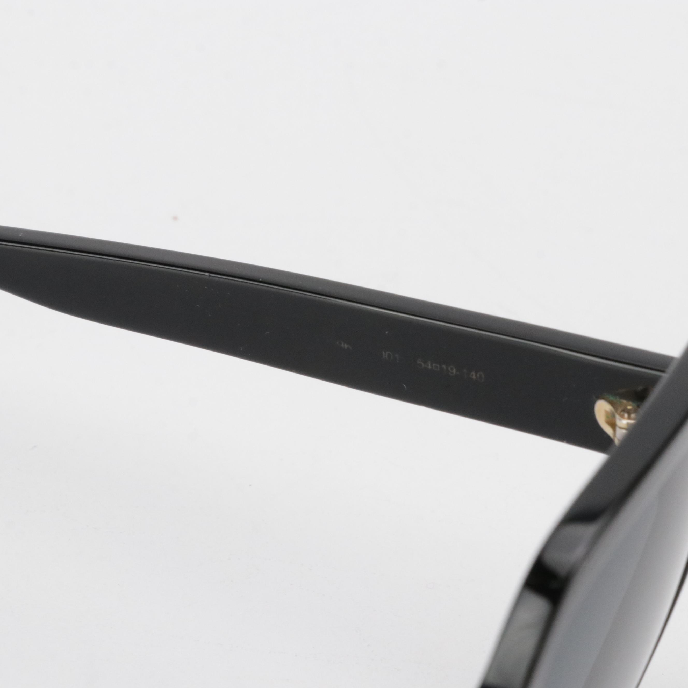 Gucci GG0096S1 001 Black Oversized Square Sunglasses in Case