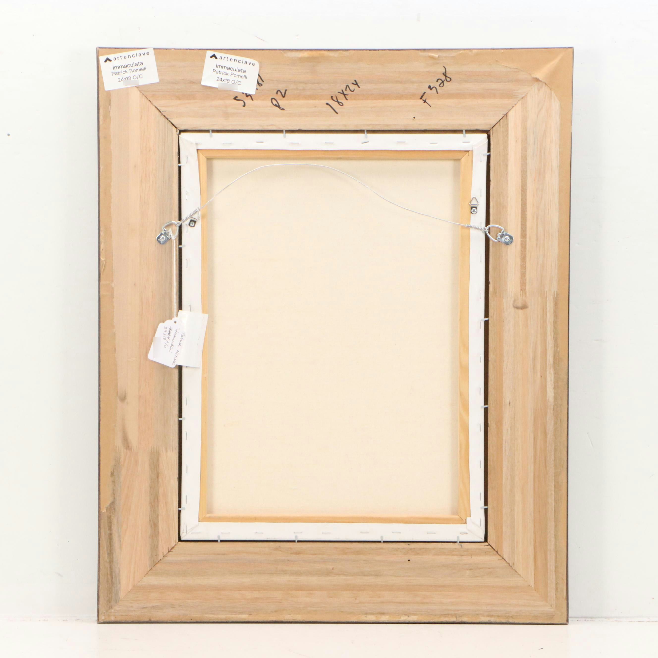 Patrick Romelli Oil Painting of Church "Immaculata"