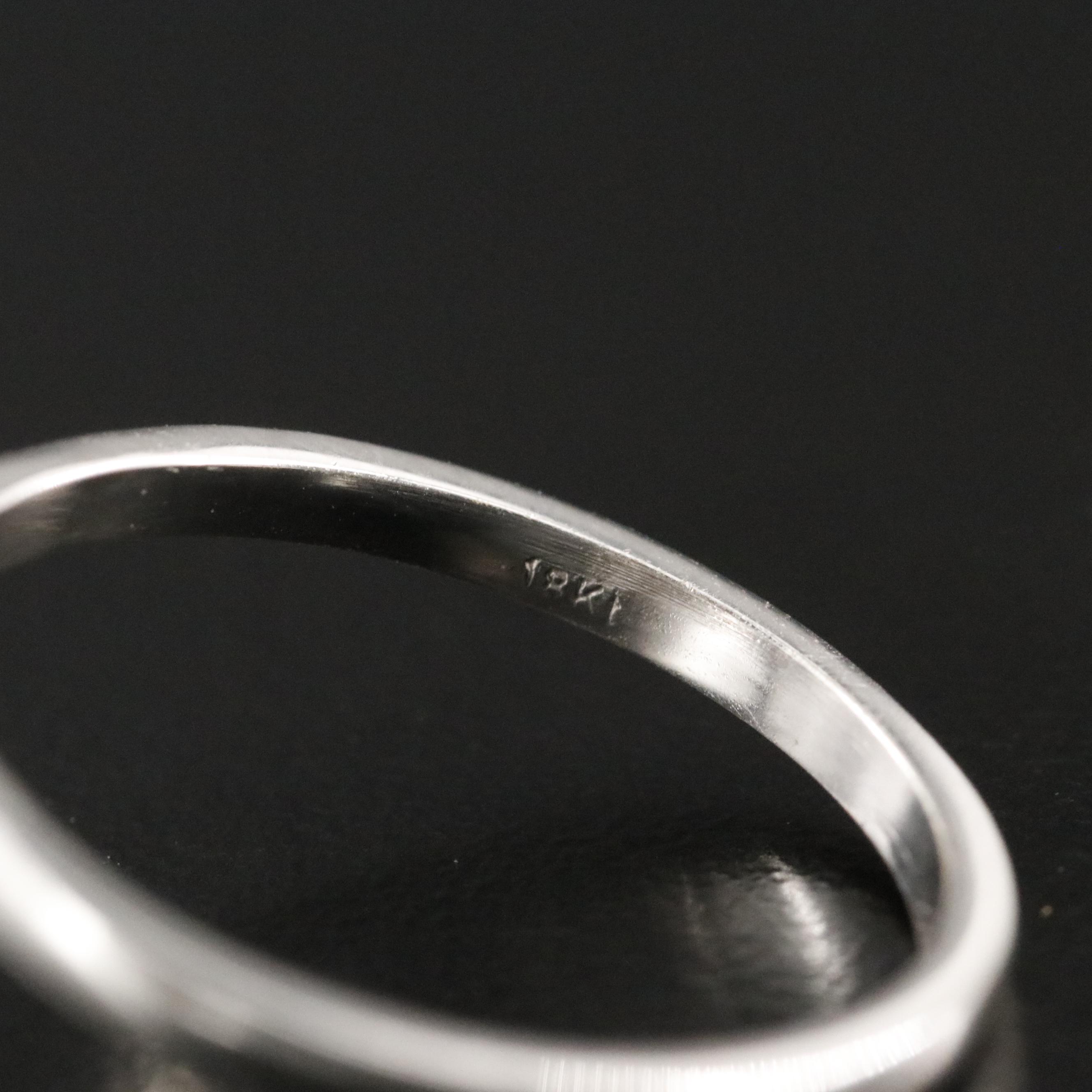 18K 7.01 CT Lab Grown Diamond Solitaire Ring with IGI Report