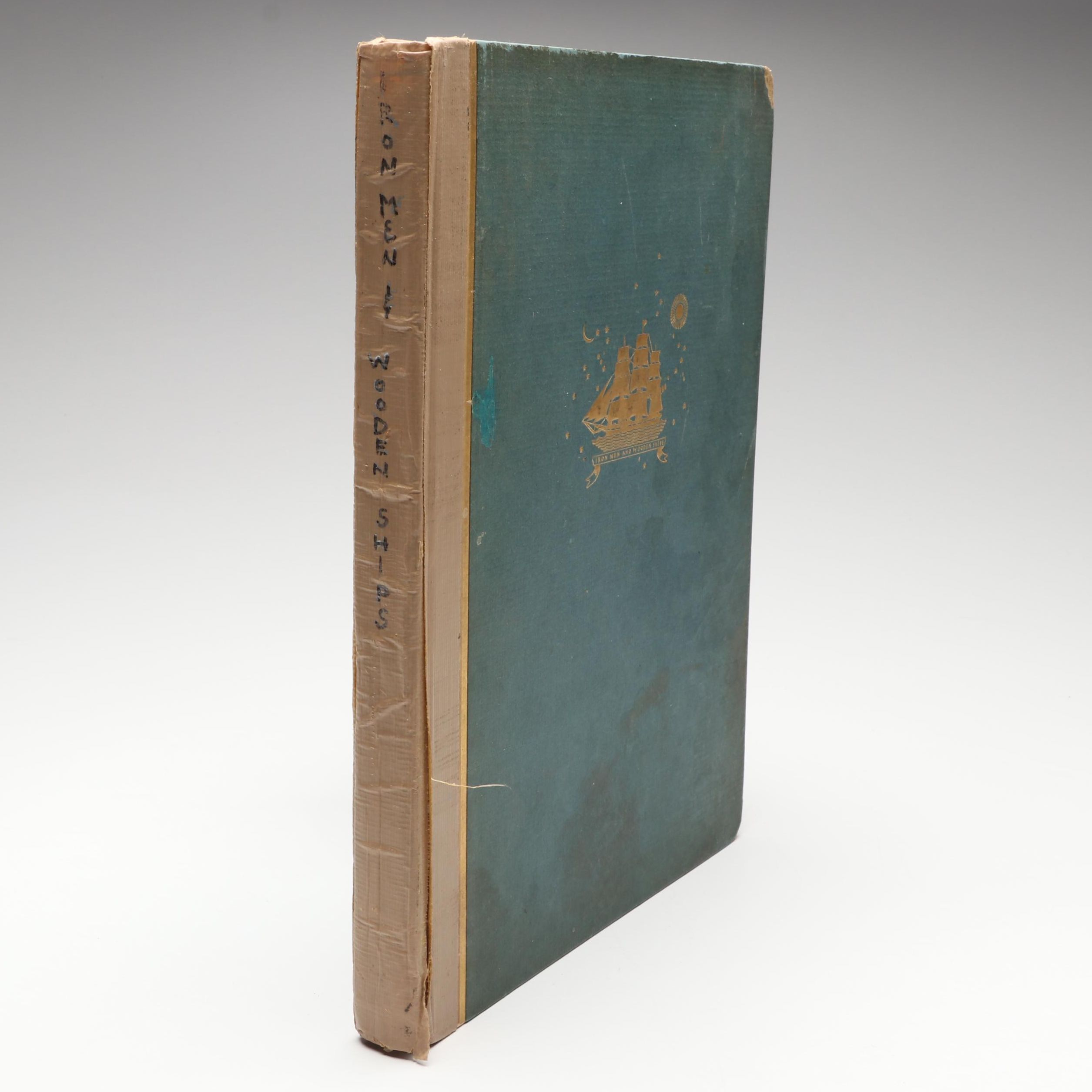 Limited First Edition "Iron Men and Wooden Ships" Edited by Frank Shay, 1924