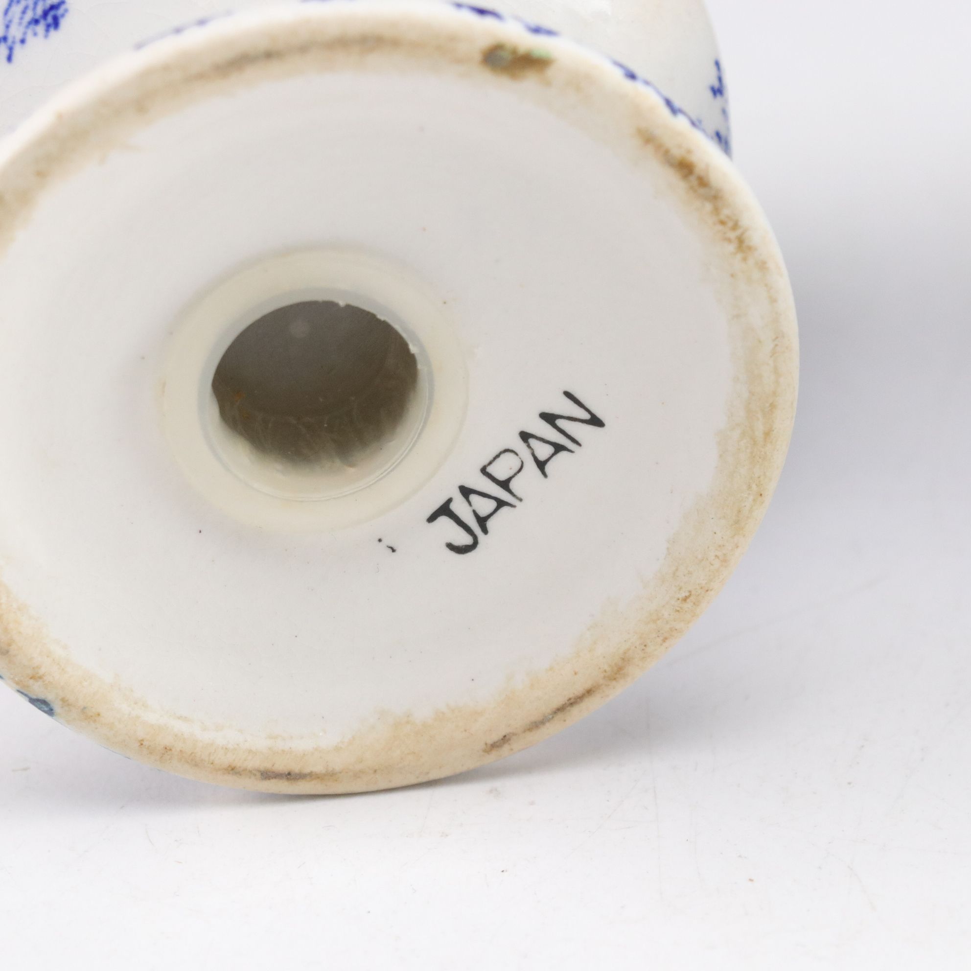 Blue Transferware Salt and Pepper Shakers with Charles Allerton & Sons and More