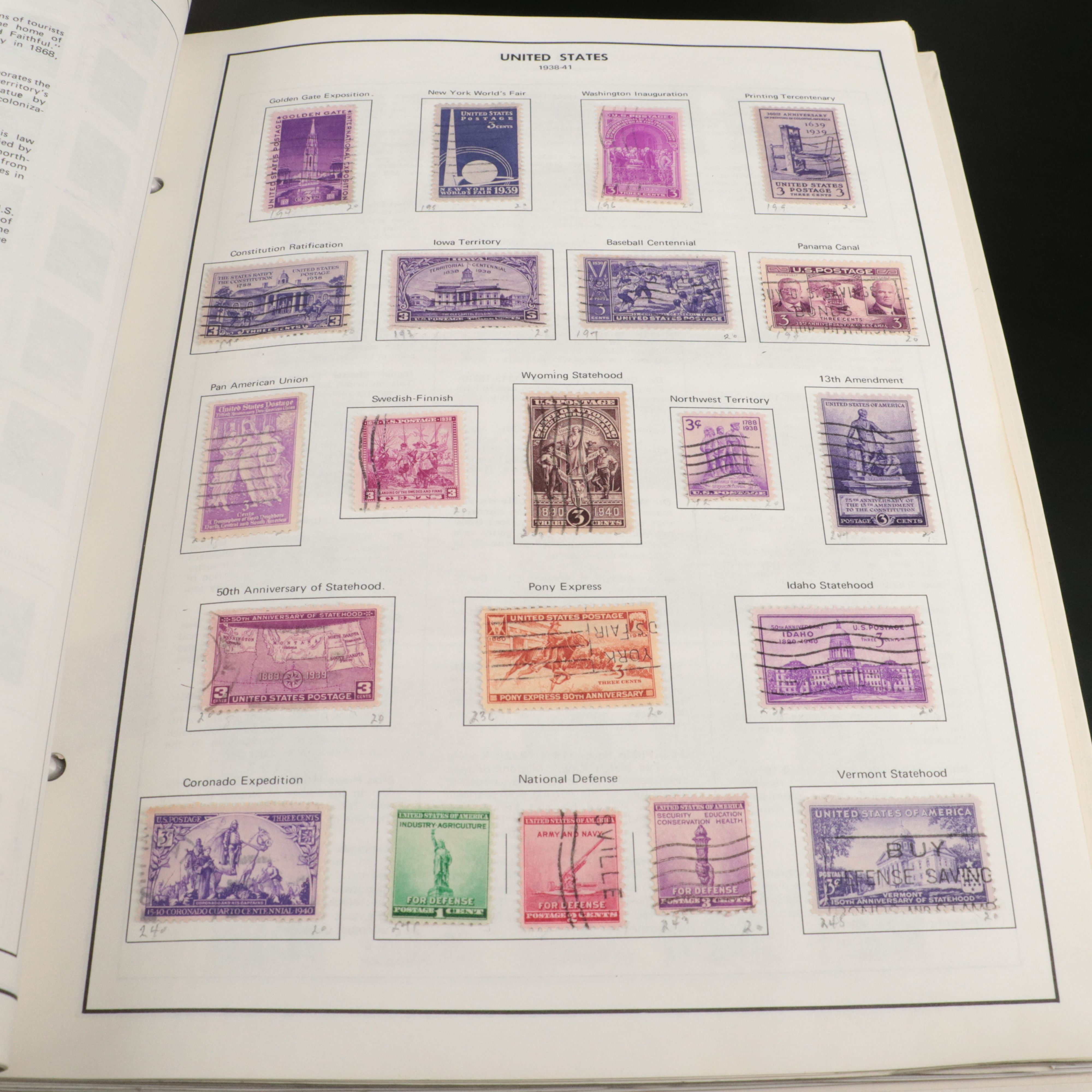 Antique to Vintage U.S. Postage Stamp Collection, 1861 to 1980s