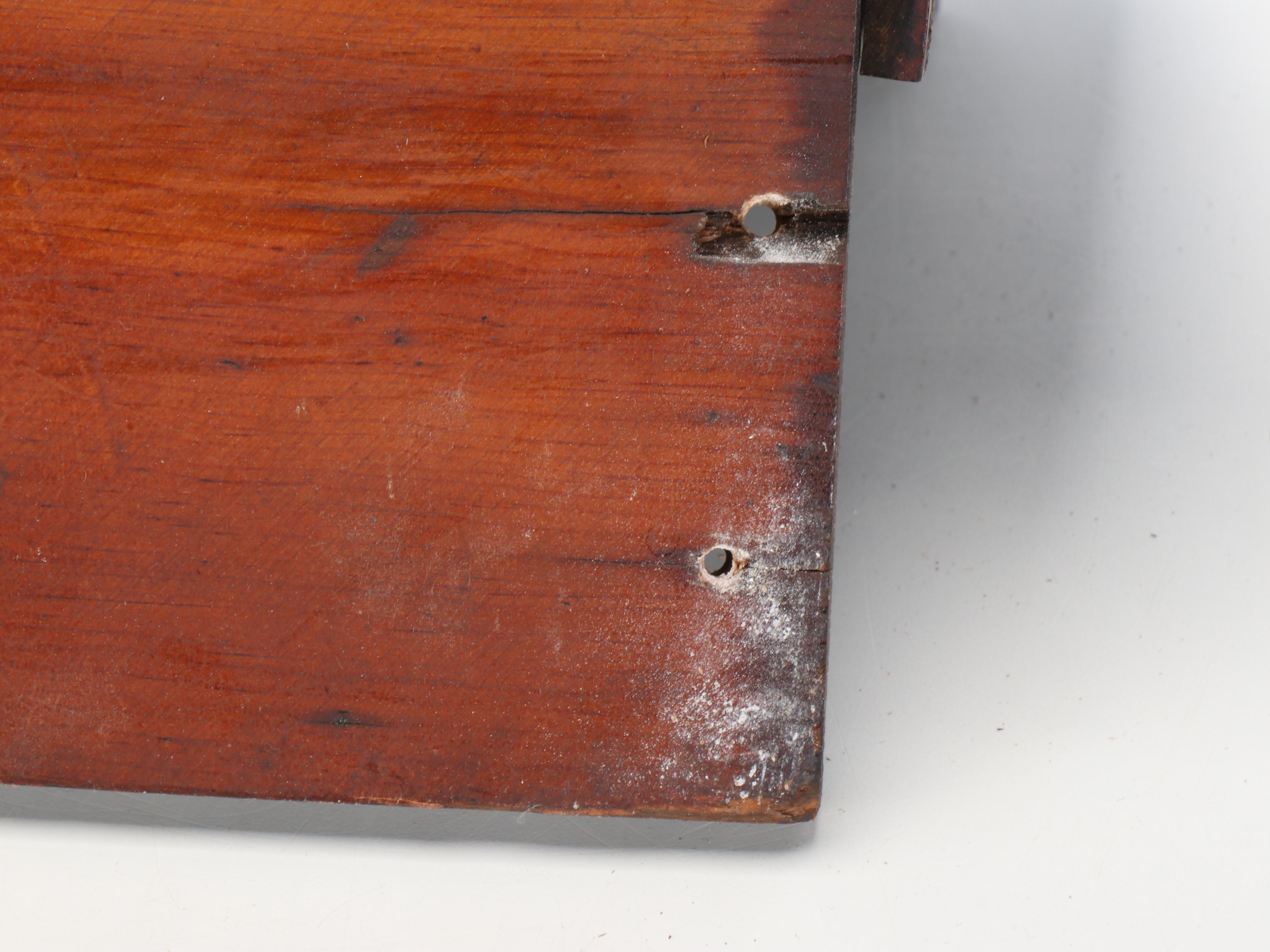 Greek Revival Style Wooden Wall Shelf