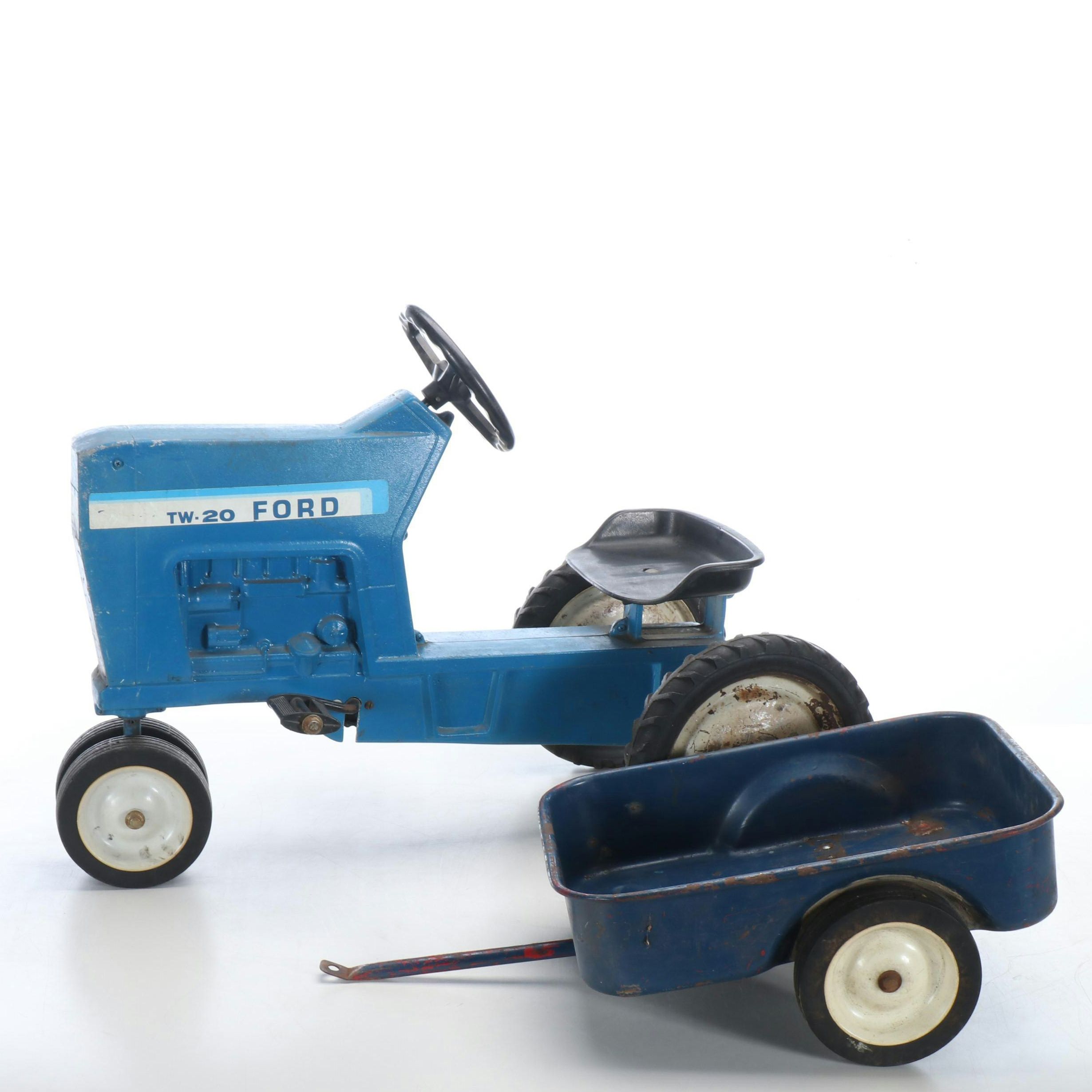 Vintage Ford TW-20 Ride-On Pedal Tractor