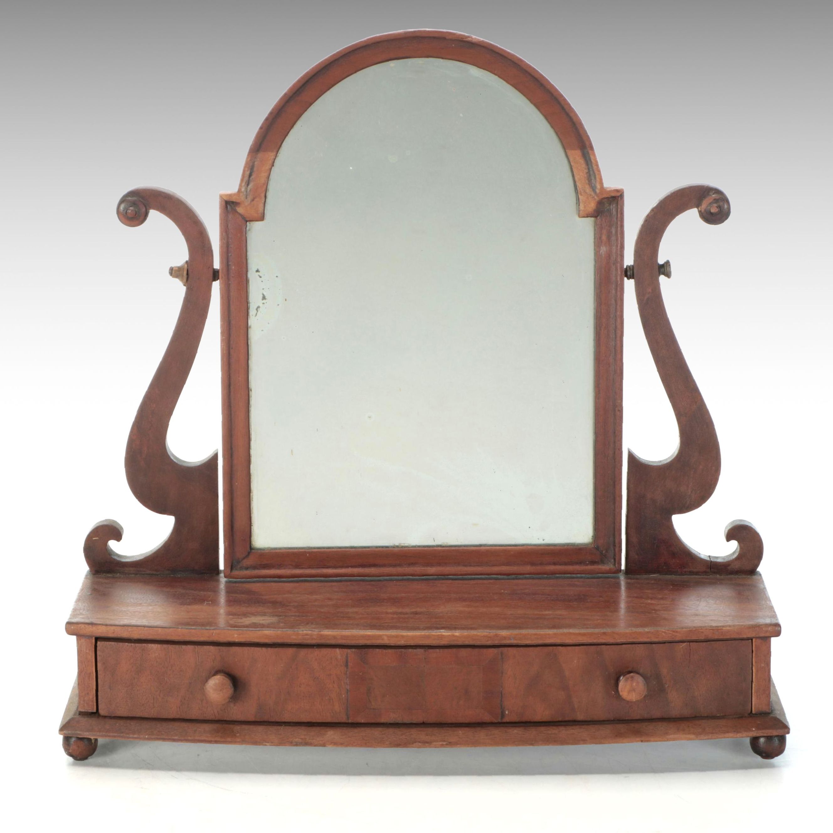 Widdicomb Furniture Co. Wooden Vanity Mirror with Drawer