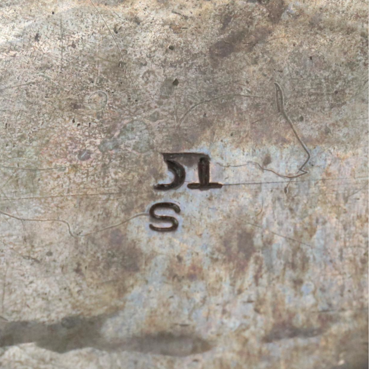 Thomas Singer Navajo Diné Sterling Silver Turquoise and Coral Inlay Belt Buckle