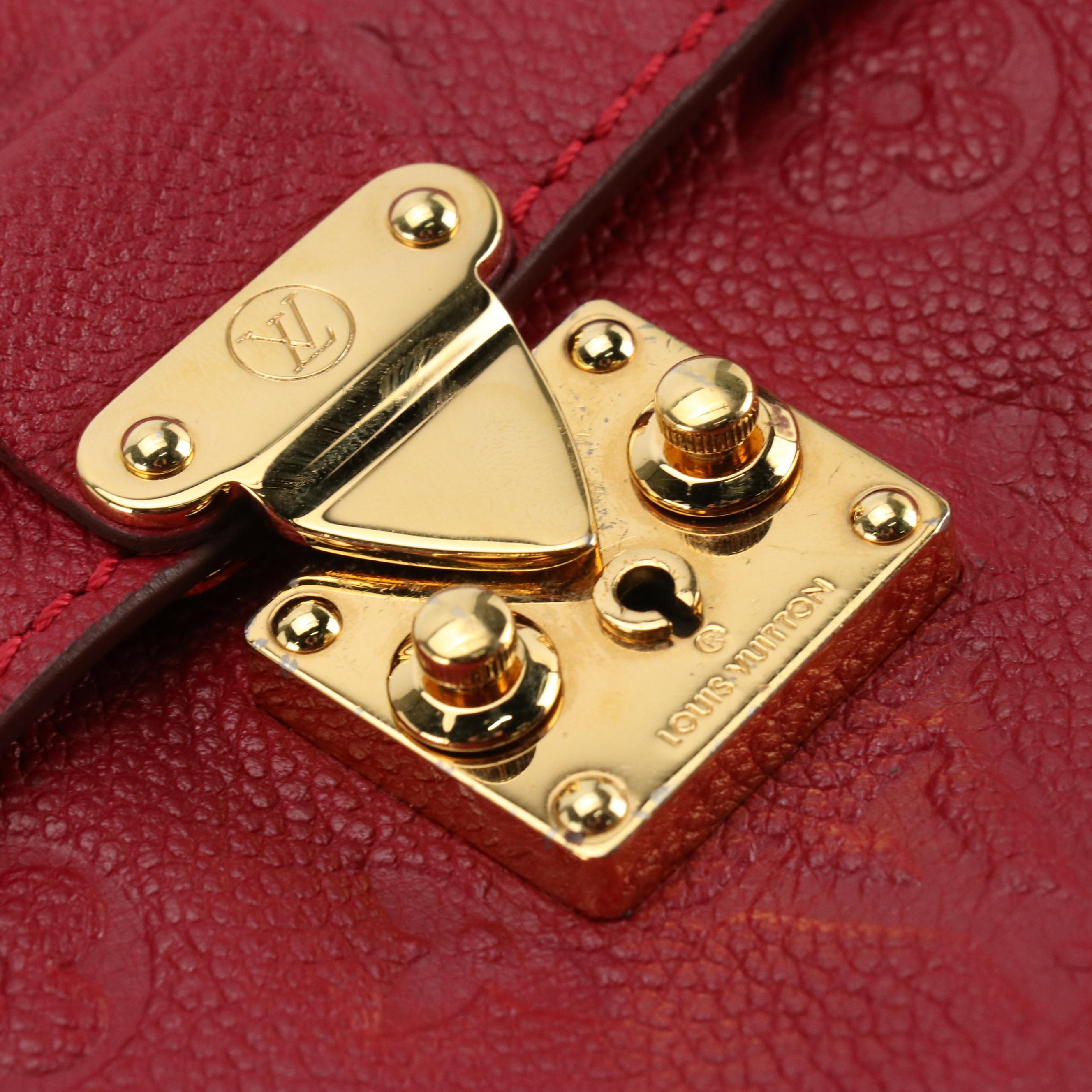Louis Vuitton Fascinante Shoulder Bag in Jaipur Monogram Empreinte Leather