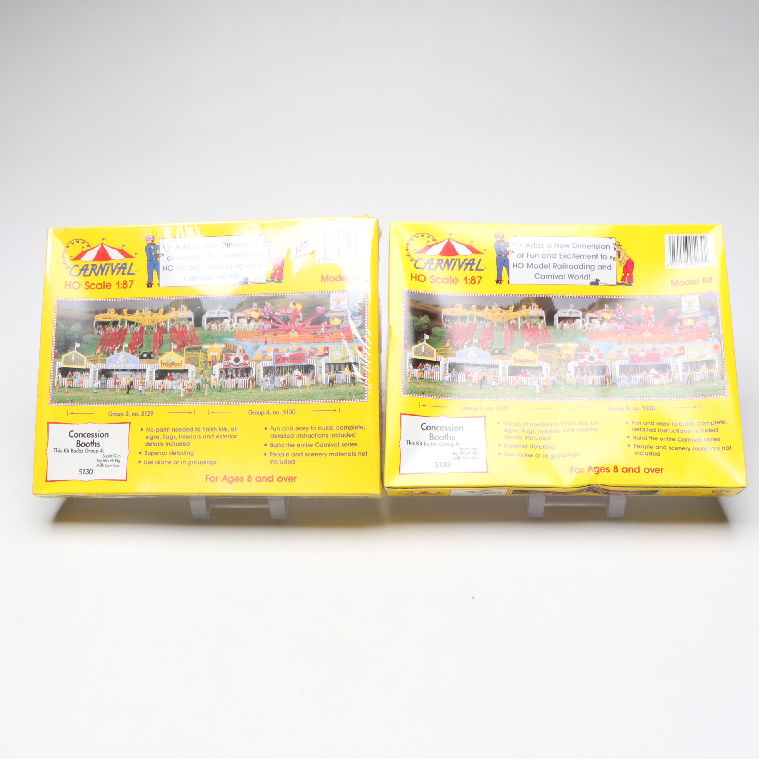 International Hobby "Circus Town" HO Scale Kits with Clowns and Accessories