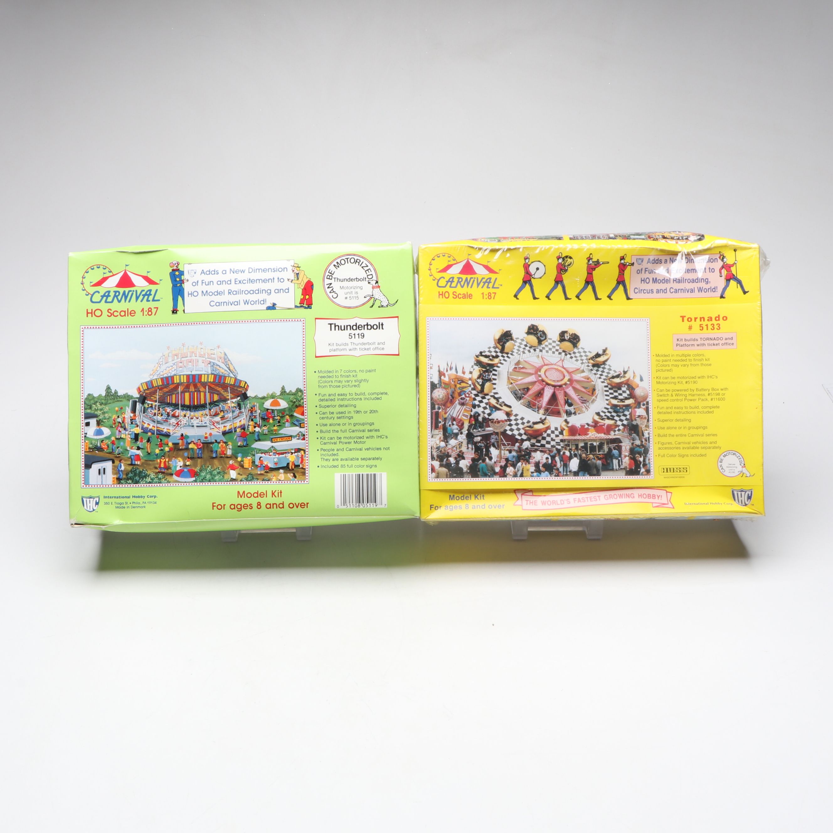 International Hobby "Circus Town" HO Scale Kits with Clowns and Accessories