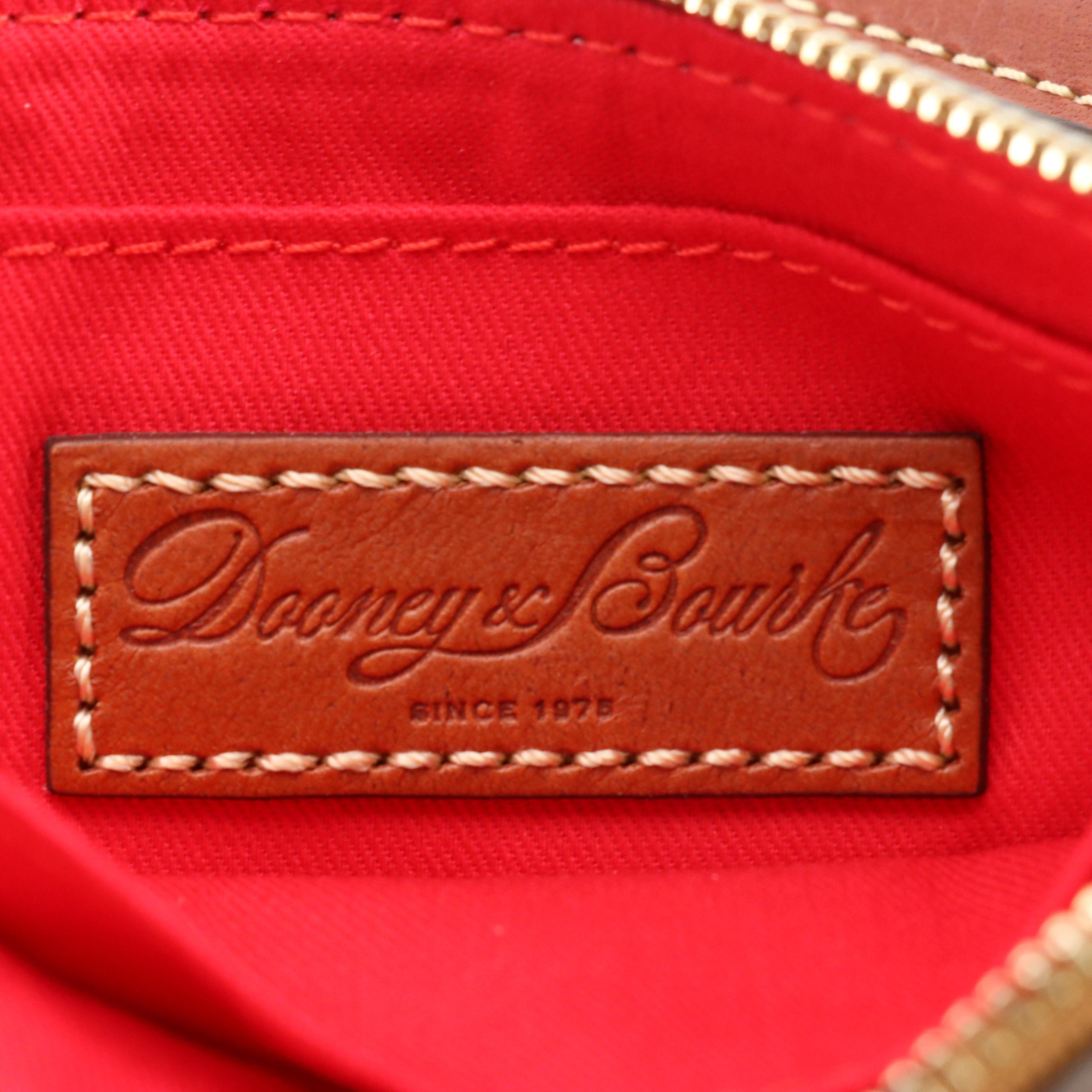 Patricia Nash "Provencal Escape", Dooney & Bourke Gray Leather & Other Wristlet