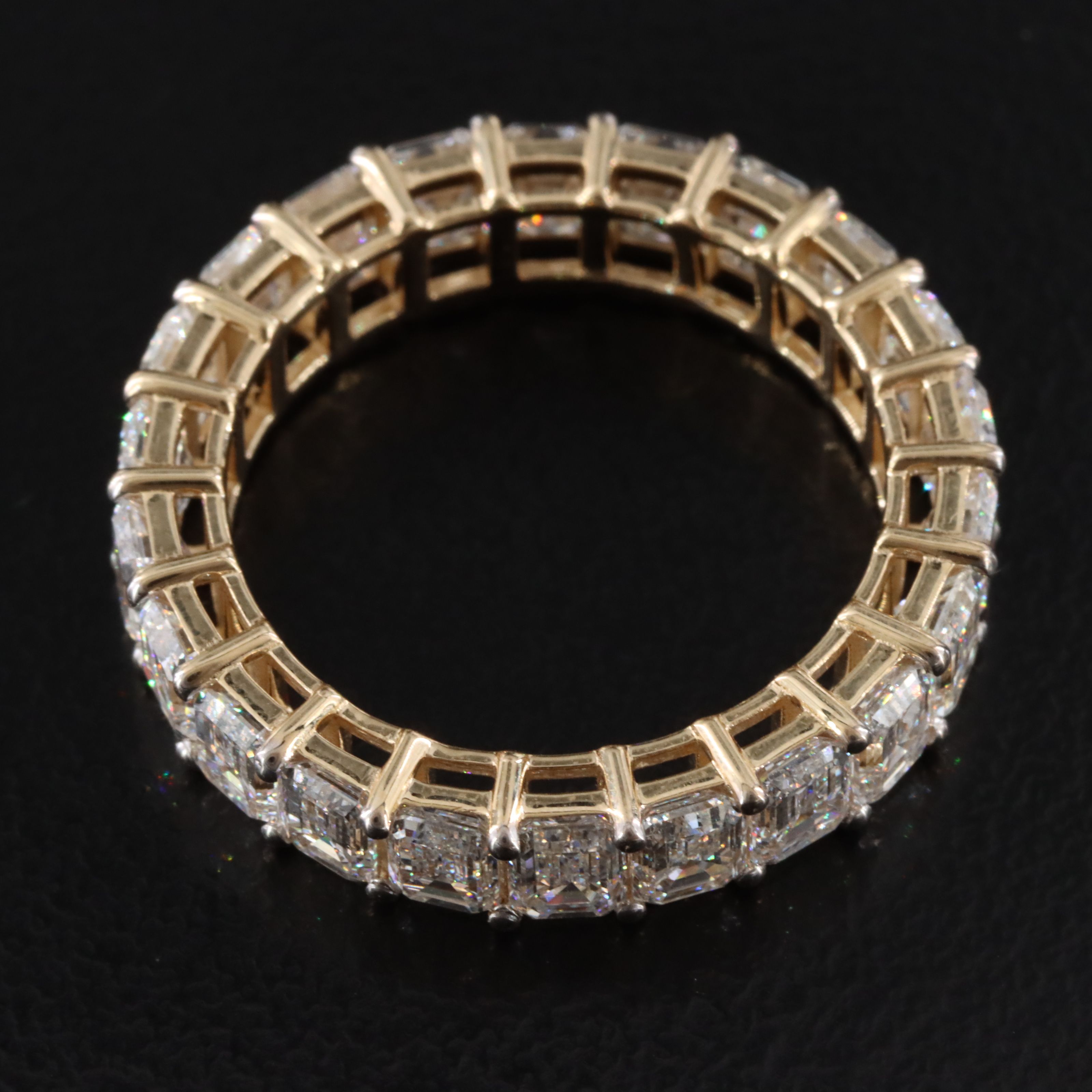 14K 6.75 CTW Lab Grown Diamond Eternity Band