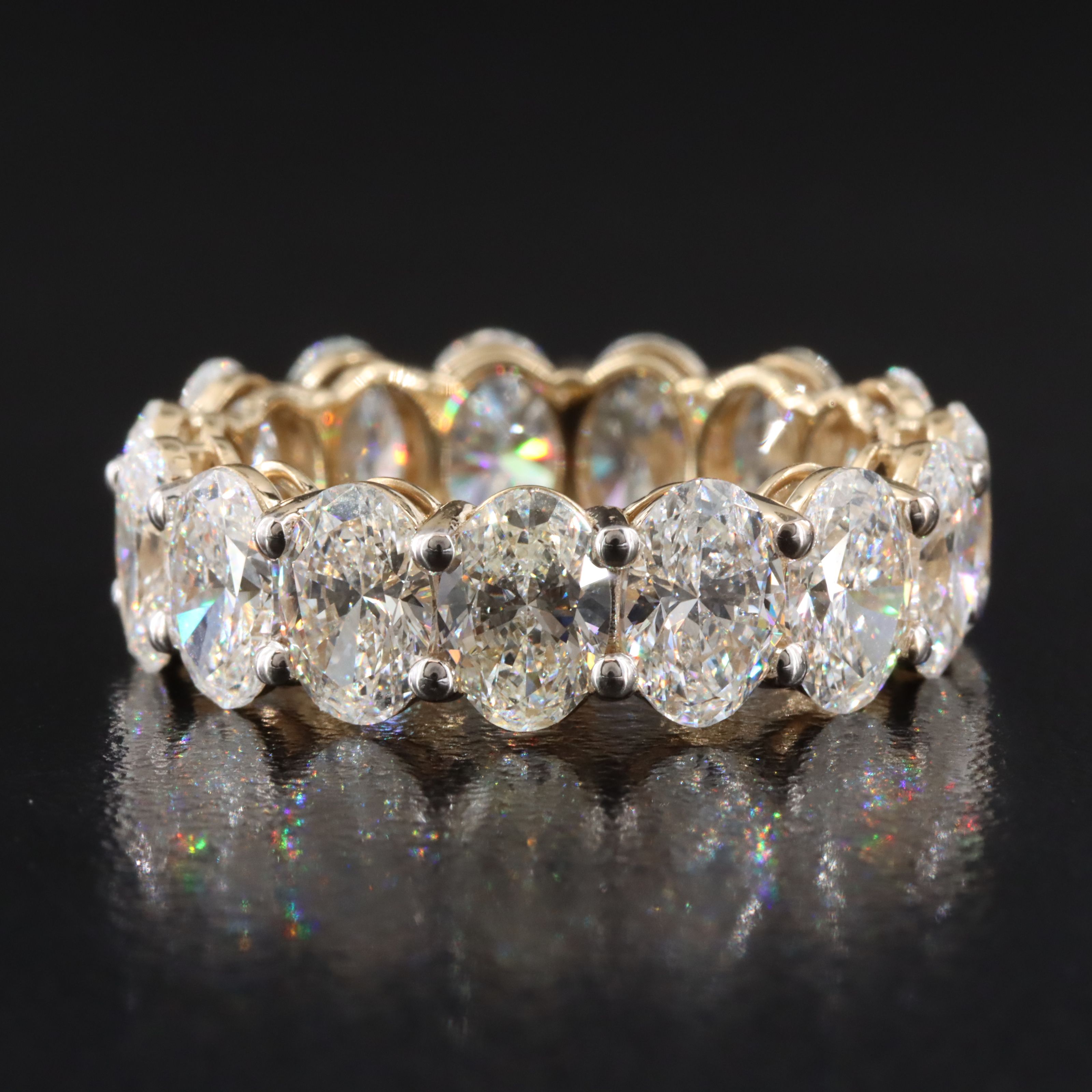 14K 7.90 CTW Lab Grown Diamond Eternity Band