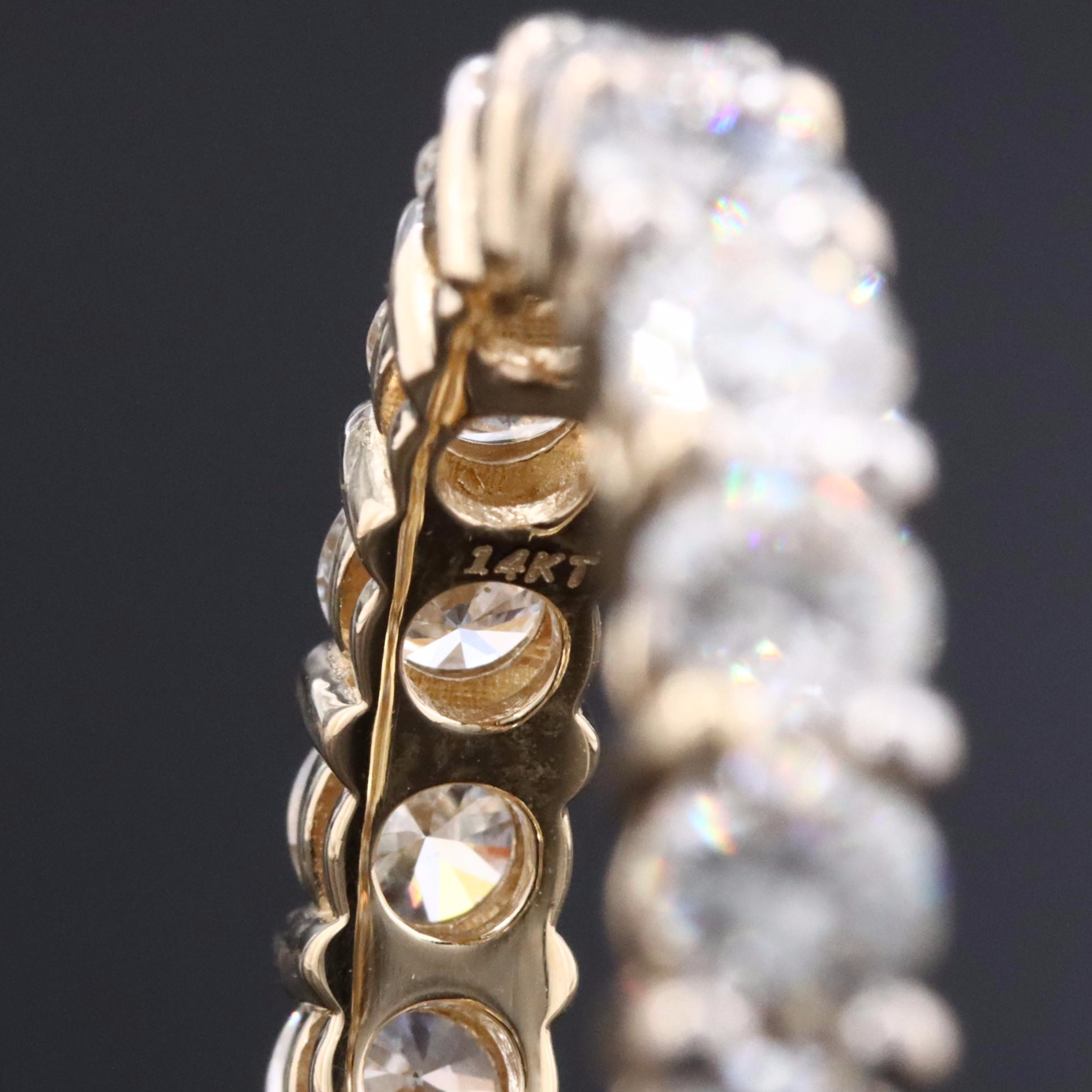 14K 2.91 CTW Lab Grown Diamond Eternity Band