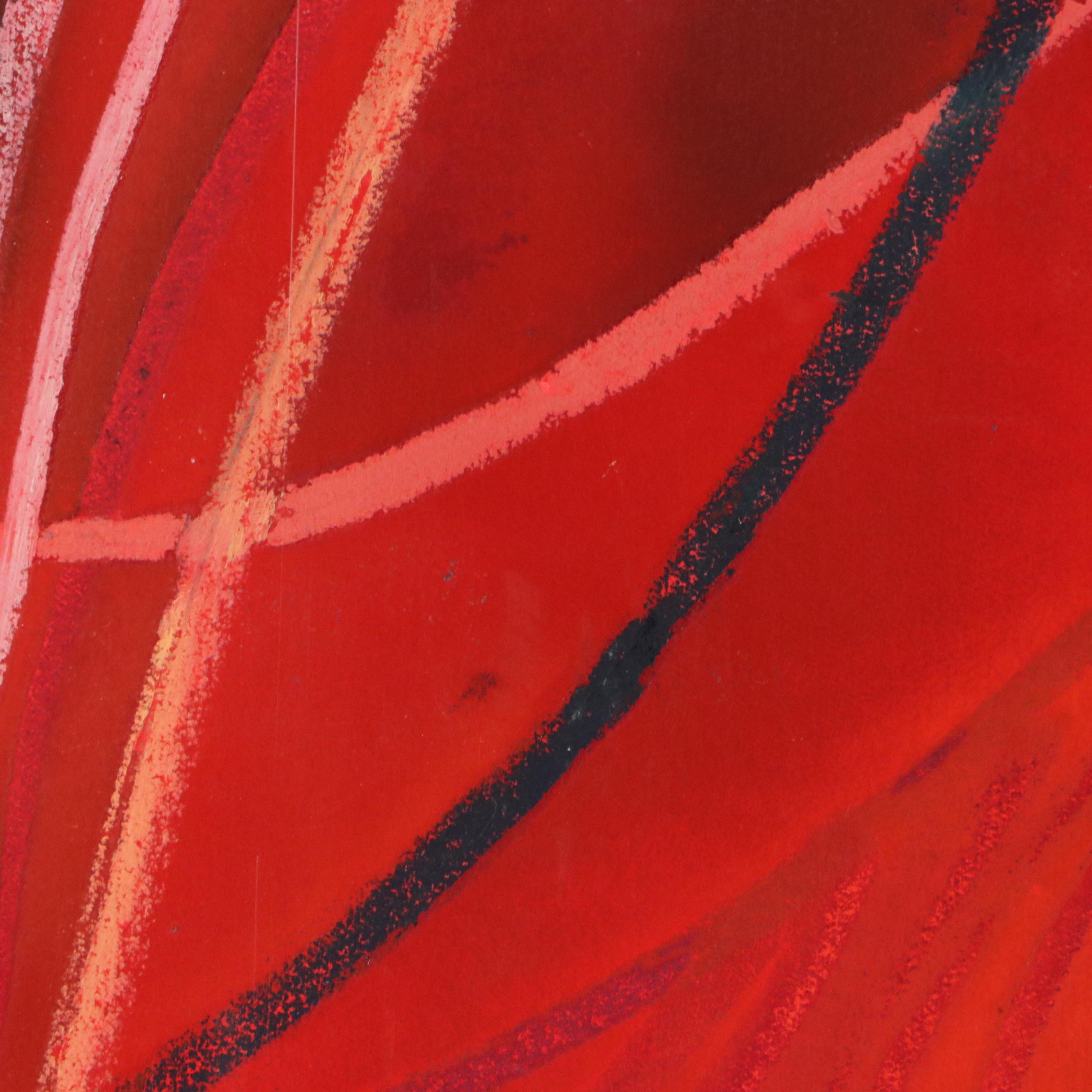 Bernyce Alpert Winick Abstract Mixed Media Painting