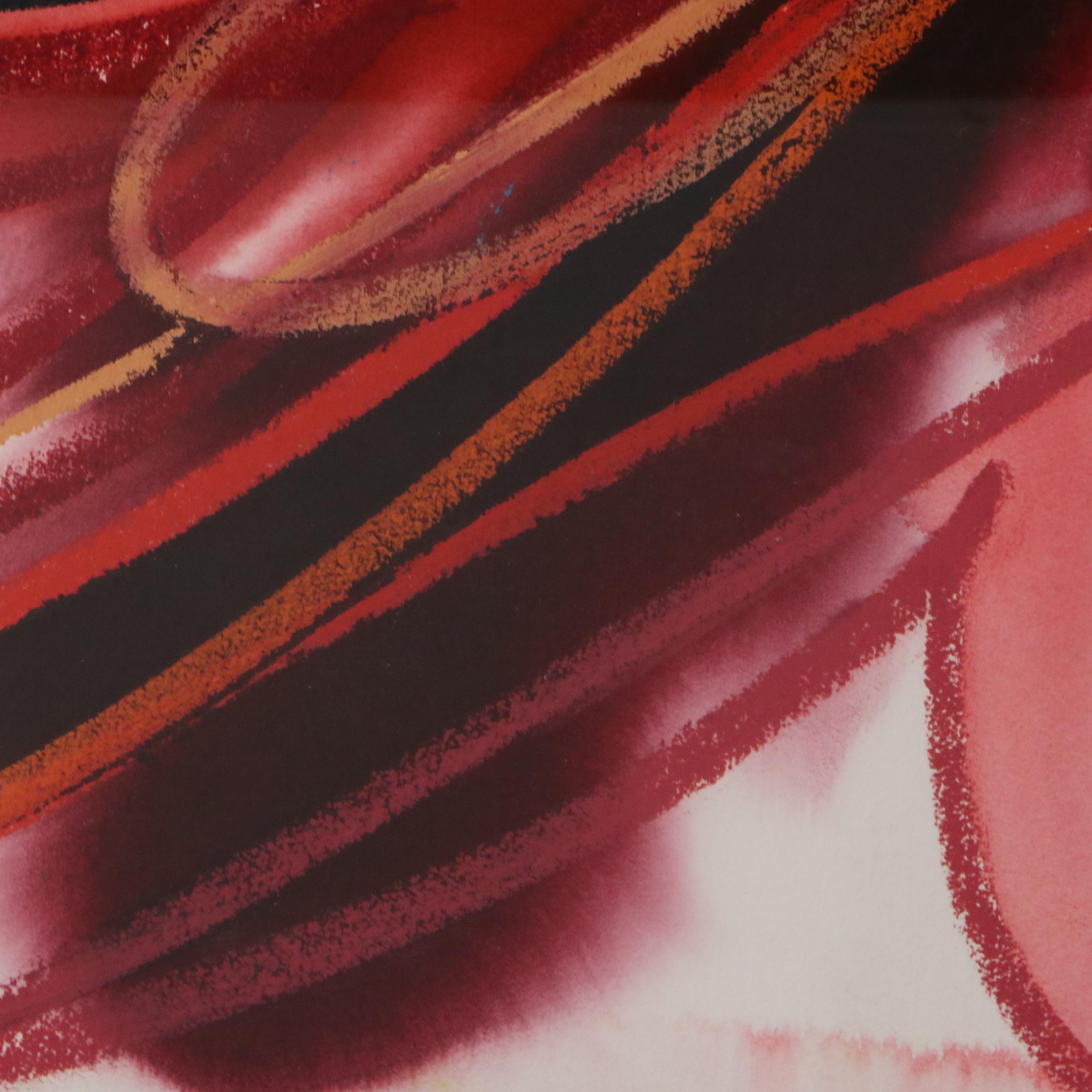 Bernyce Alpert Winick Abstract Mixed Media Painting