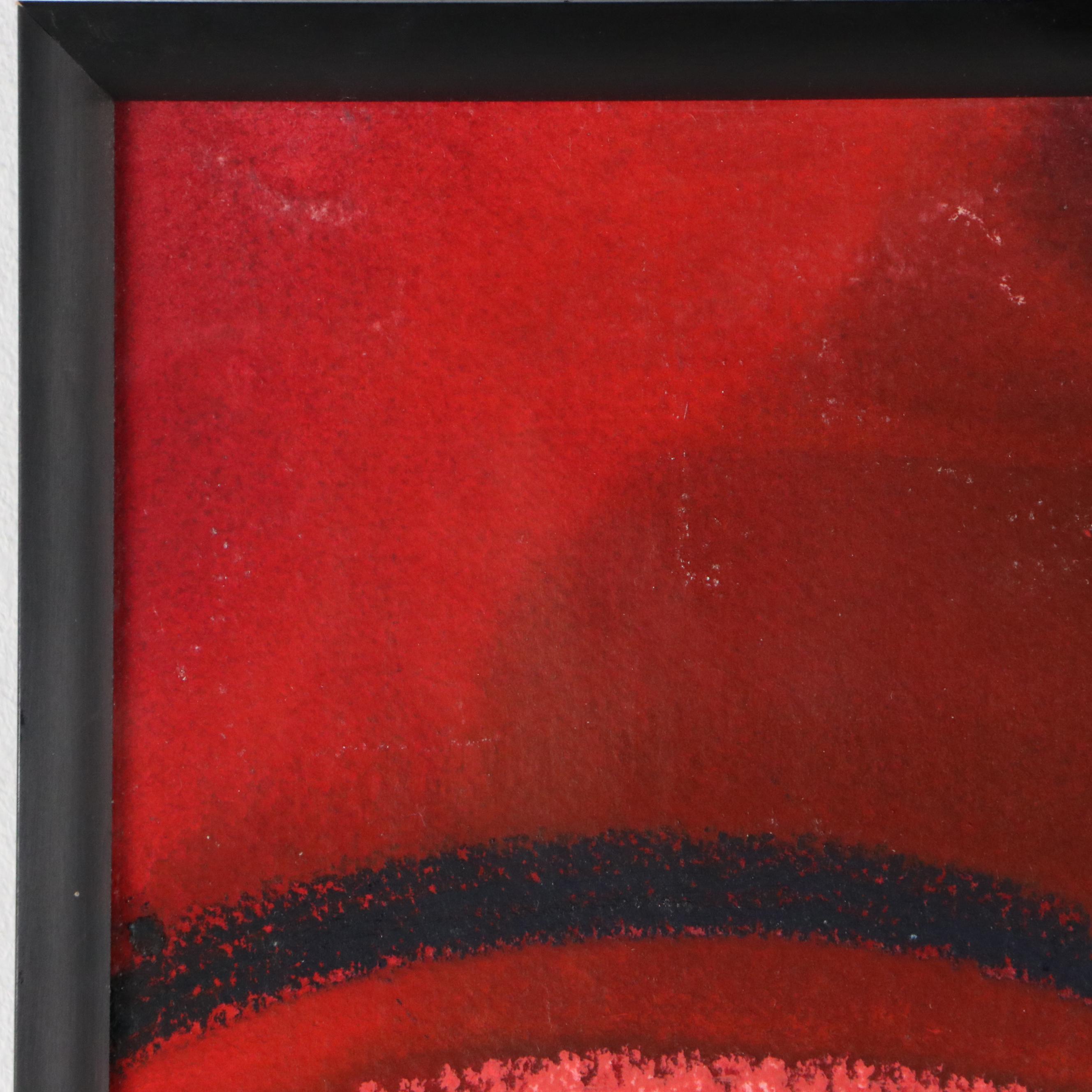 Bernyce Alpert Winick Abstract Mixed Media Painting