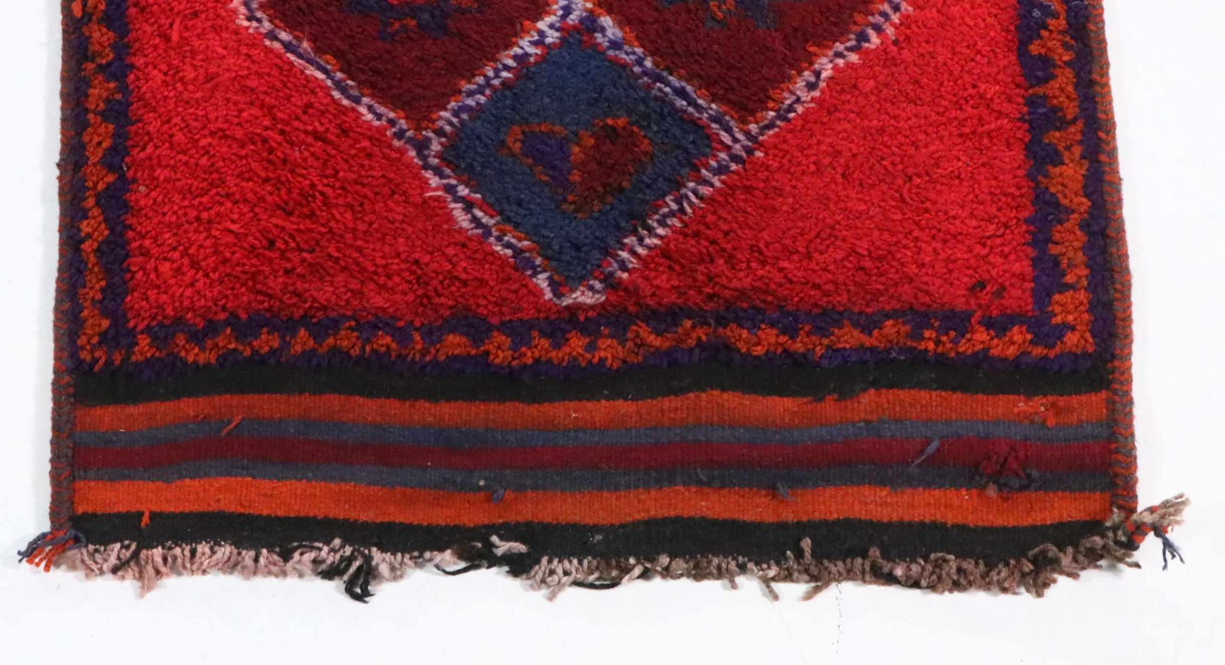 3'2 x 14' Hand-Knotted Turkish Village Long Rug