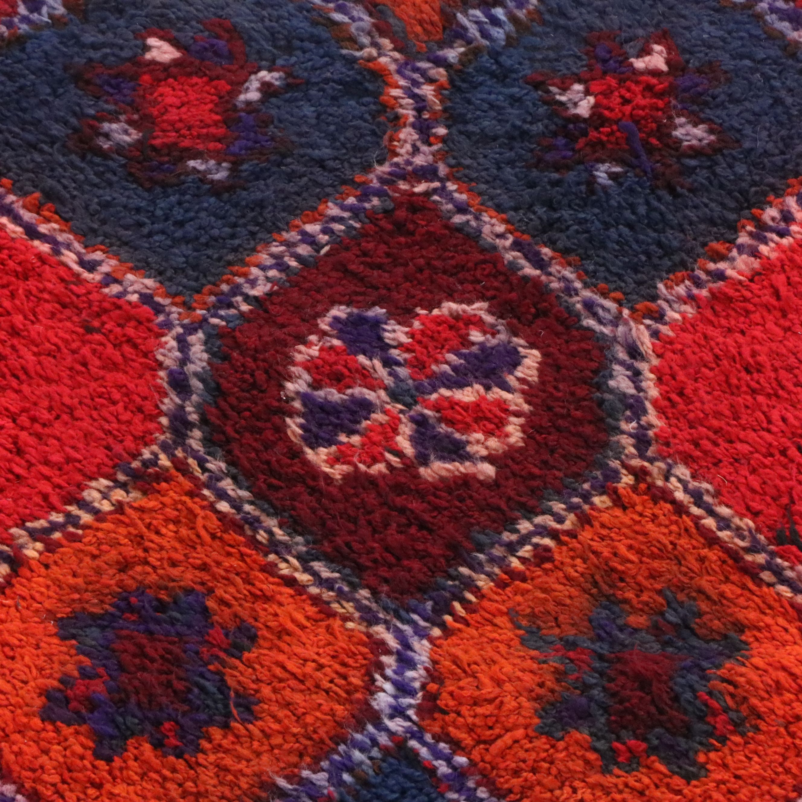 3'2 x 14' Hand-Knotted Turkish Village Long Rug