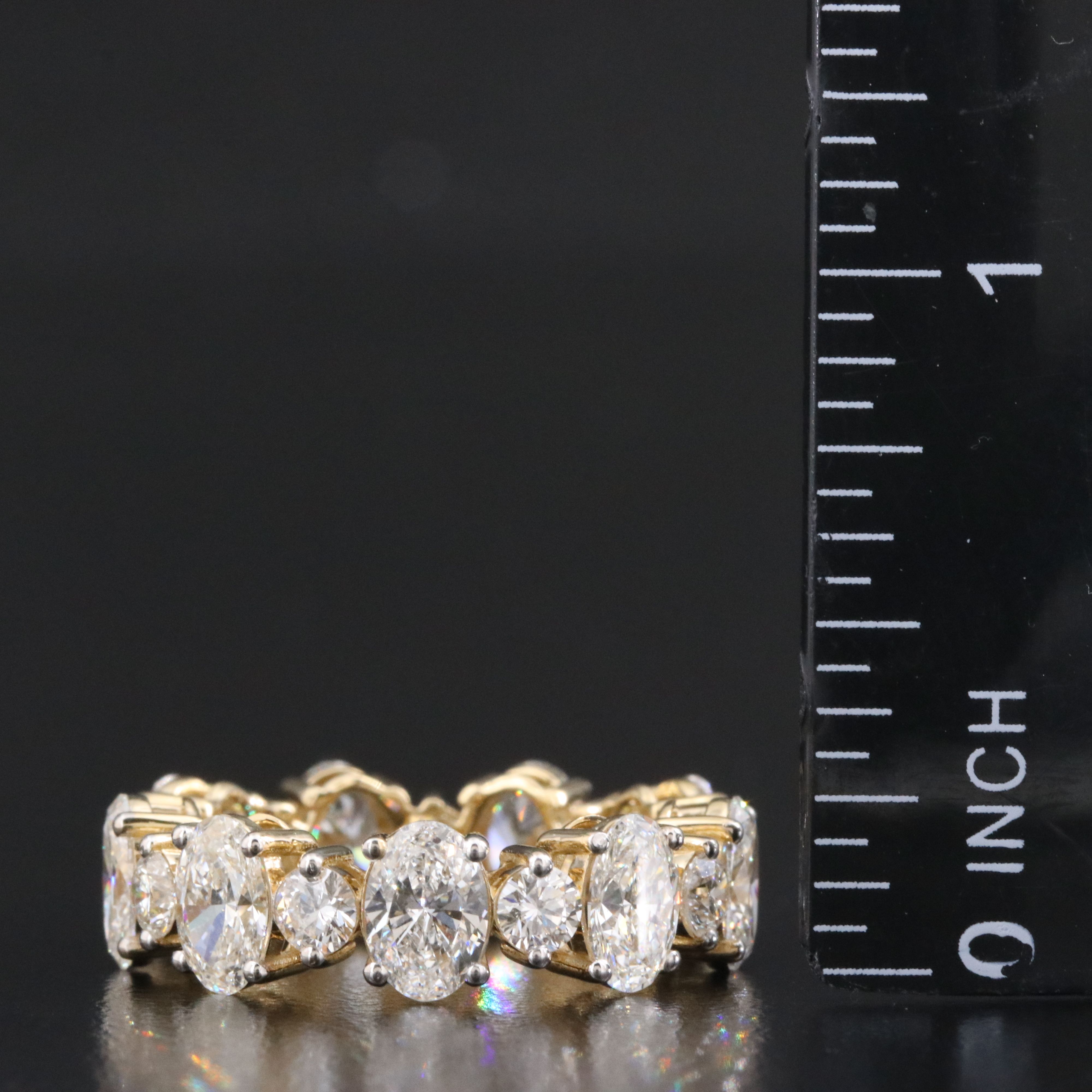 14K 6.05 CTW Lab Grown Diamond Eternity Band
