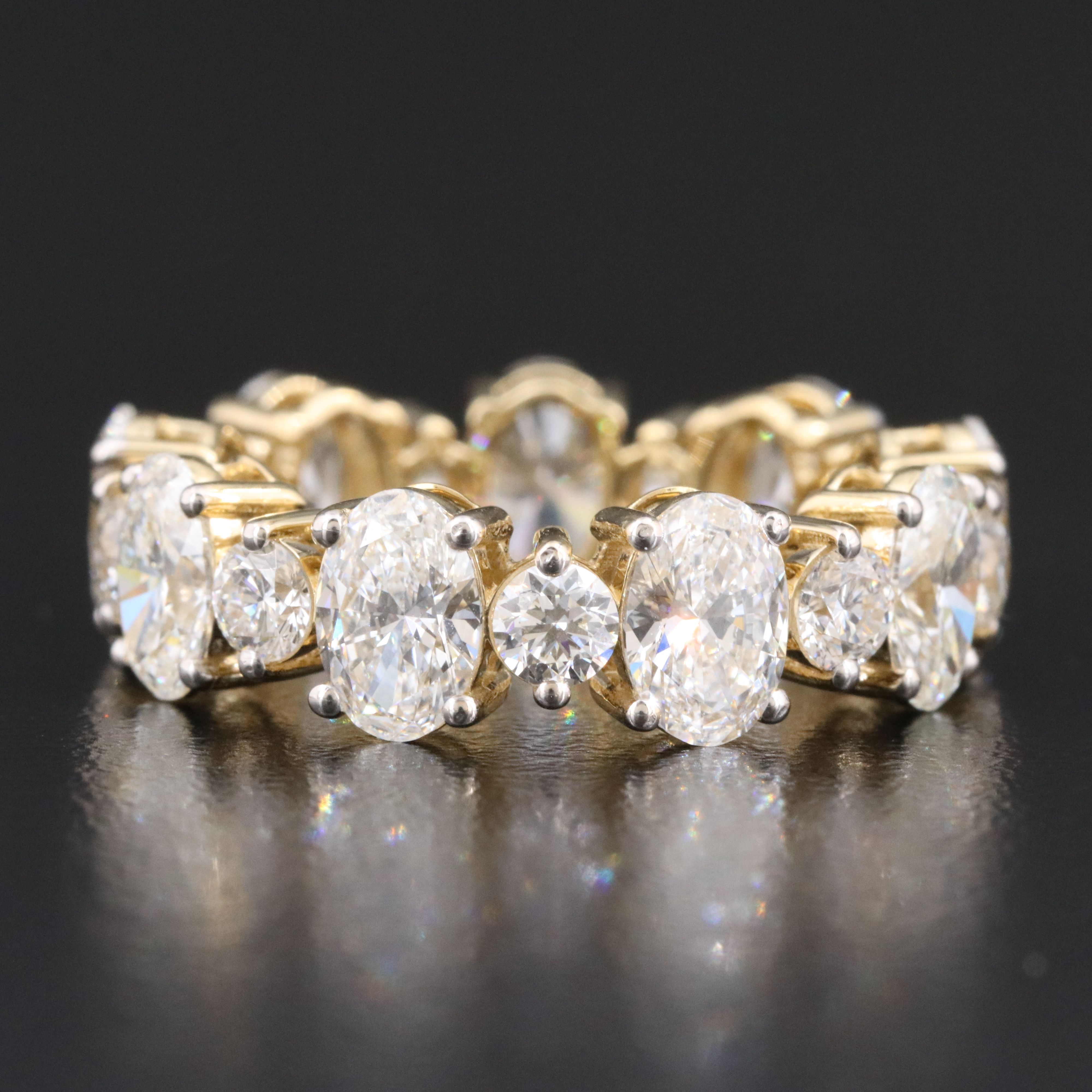 14K 6.05 CTW Lab Grown Diamond Eternity Band