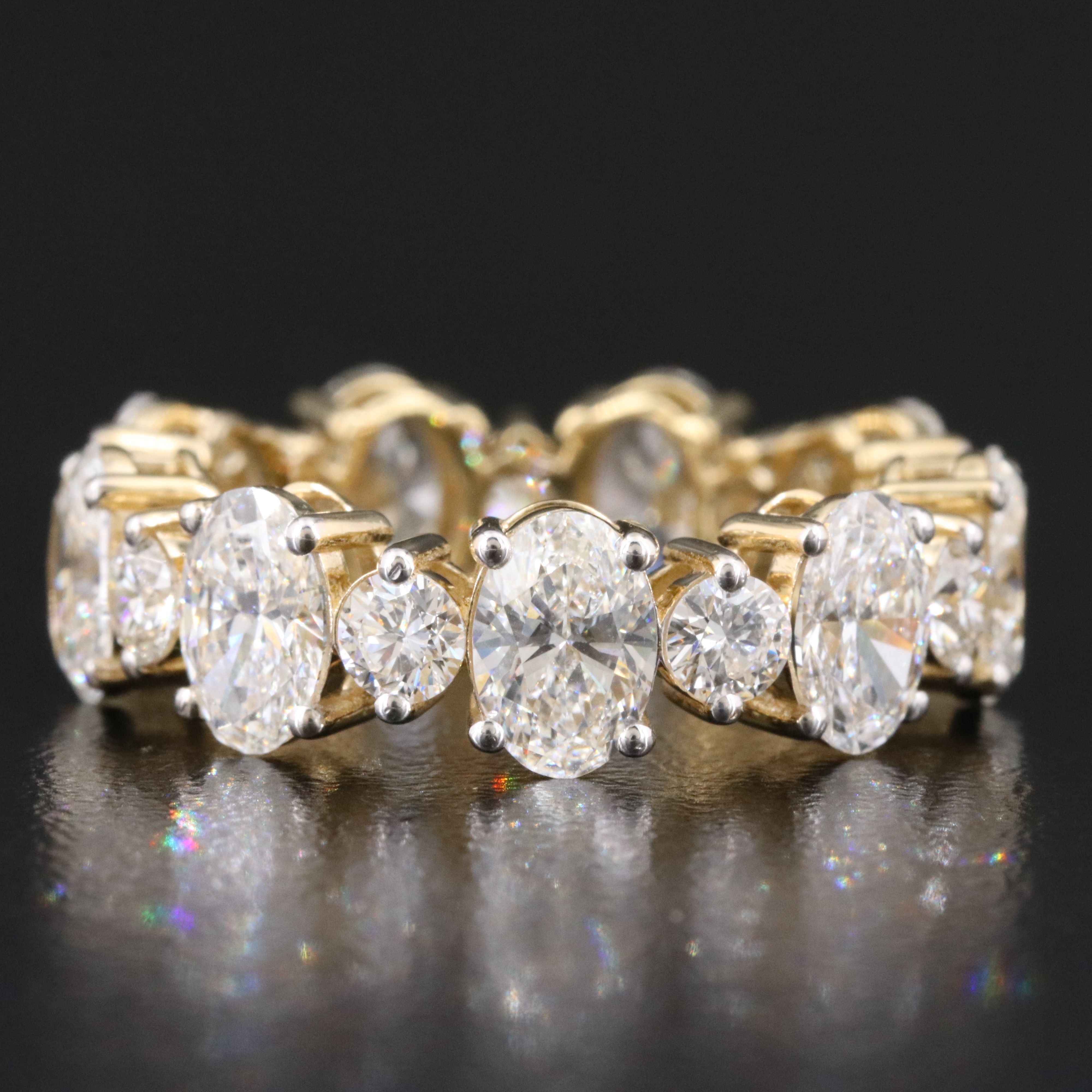 14K 6.05 CTW Lab Grown Diamond Eternity Band