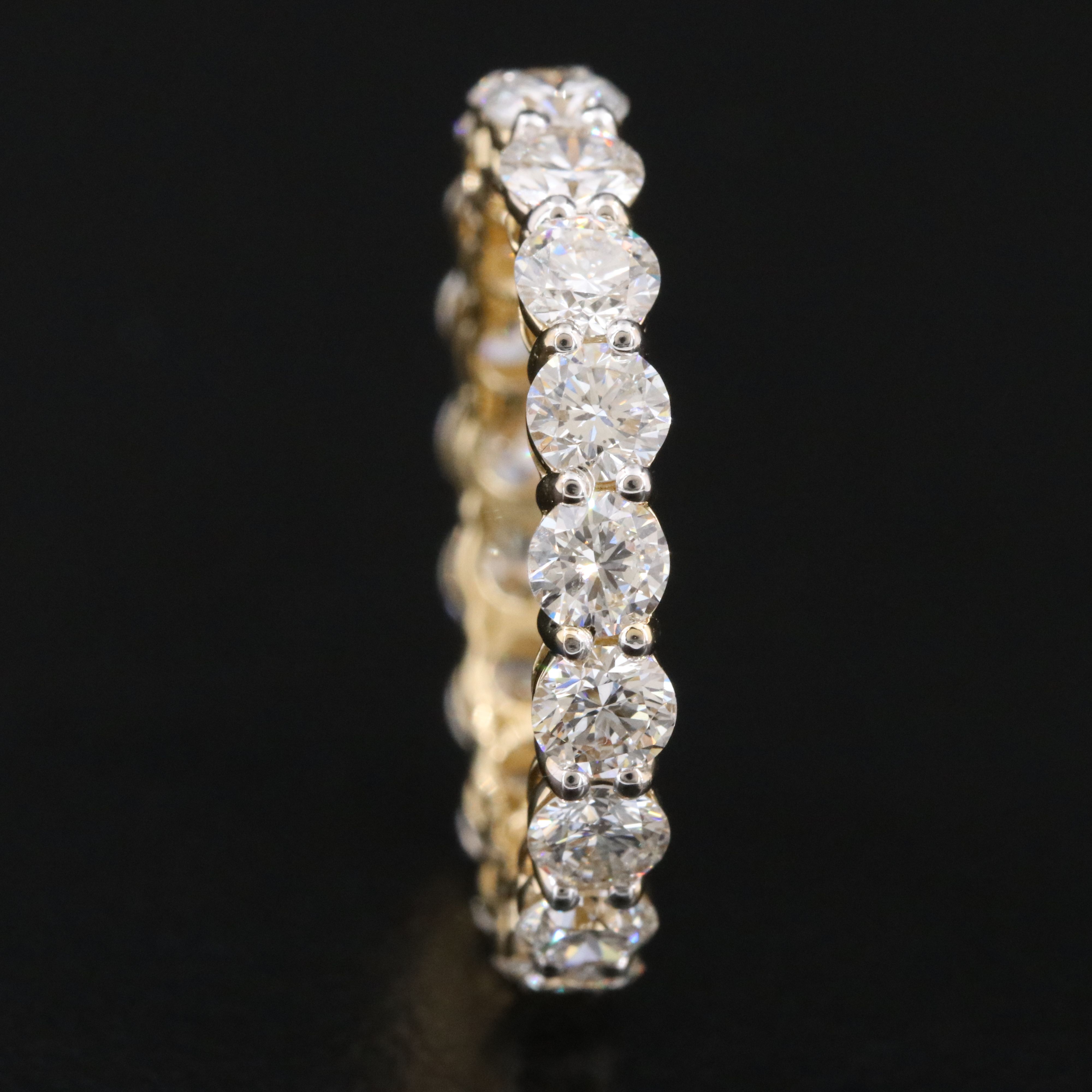 14K 3.02 CTW Lab Grown Diamond Eternity Band