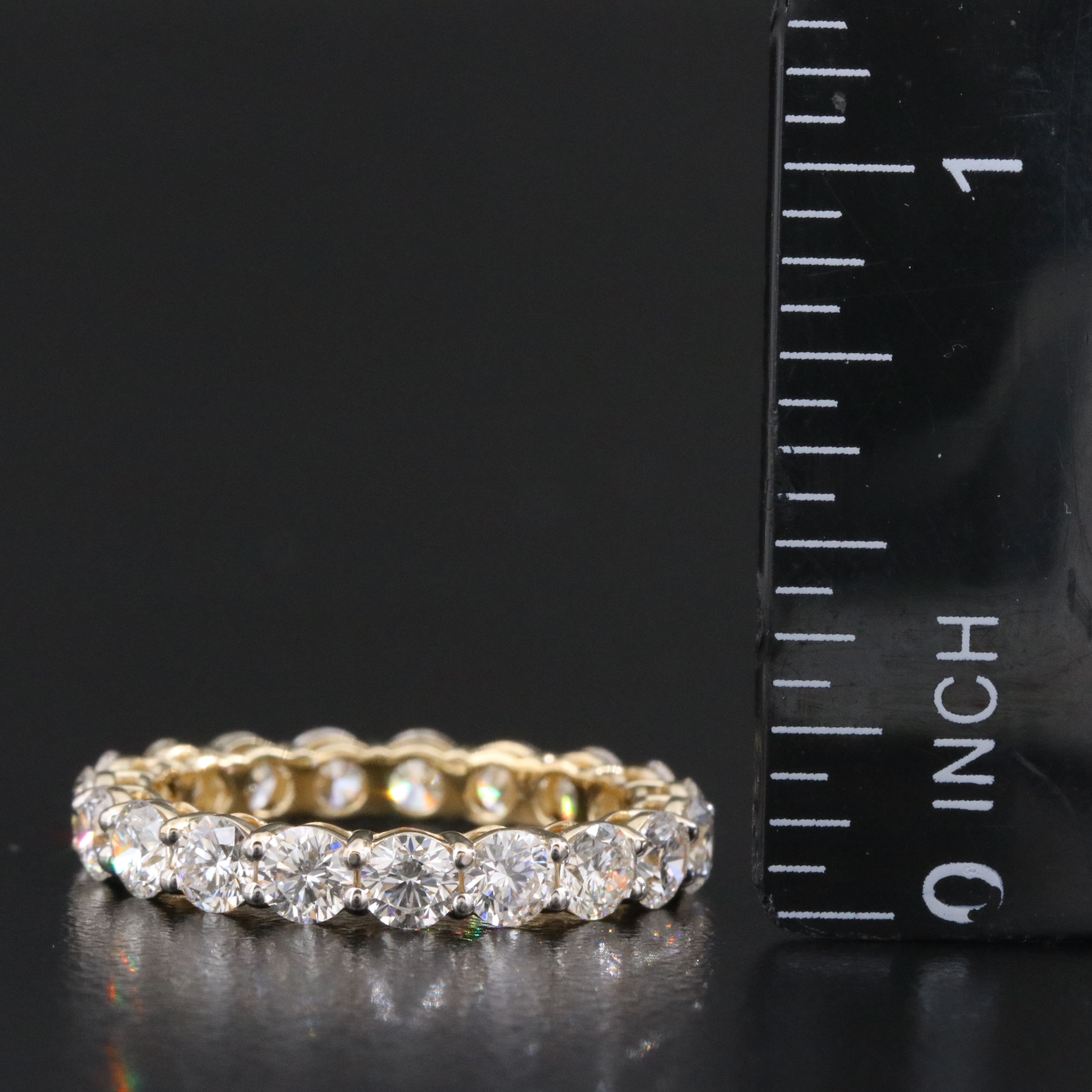 14K 3.02 CTW Lab Grown Diamond Eternity Band