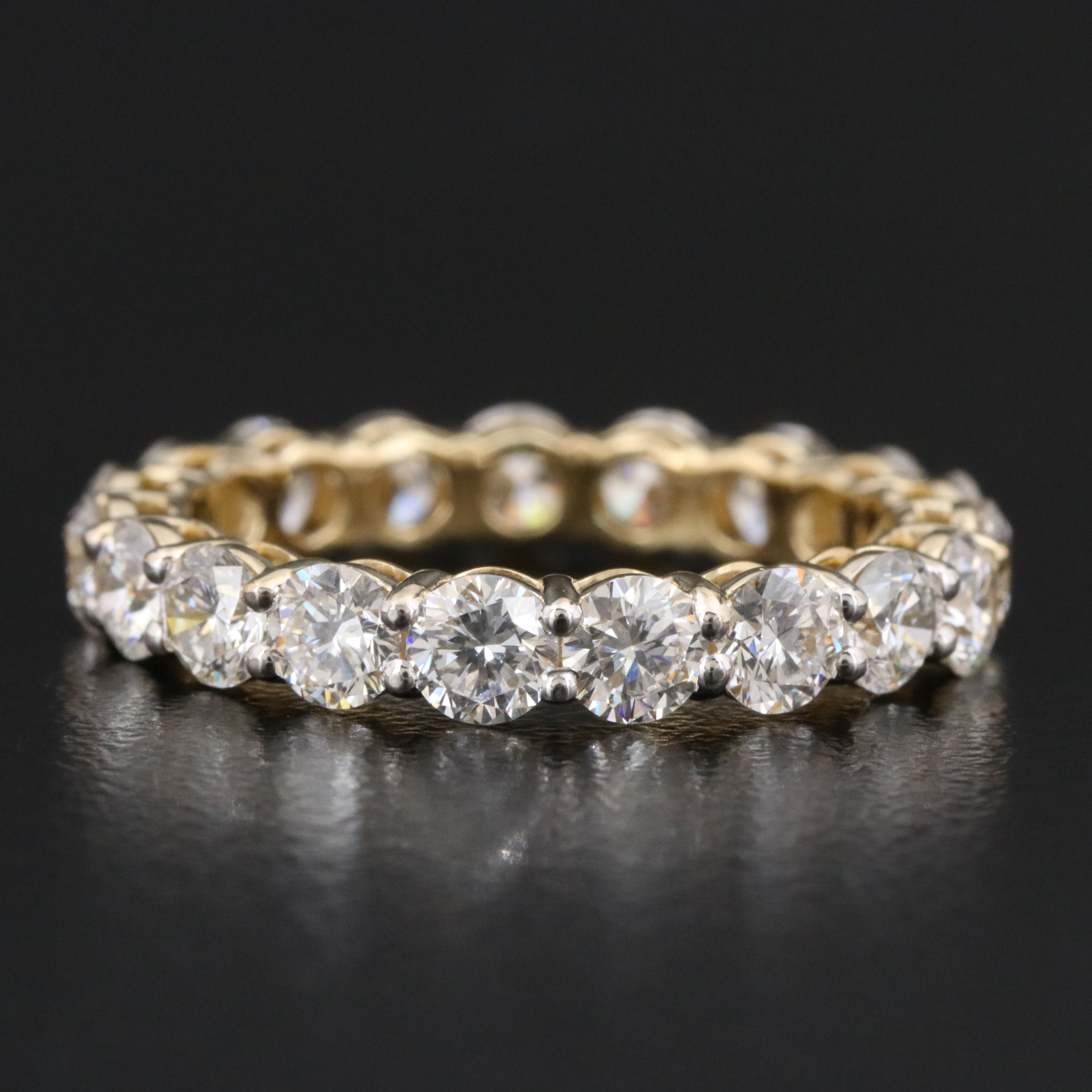14K 3.02 CTW Lab Grown Diamond Eternity Band