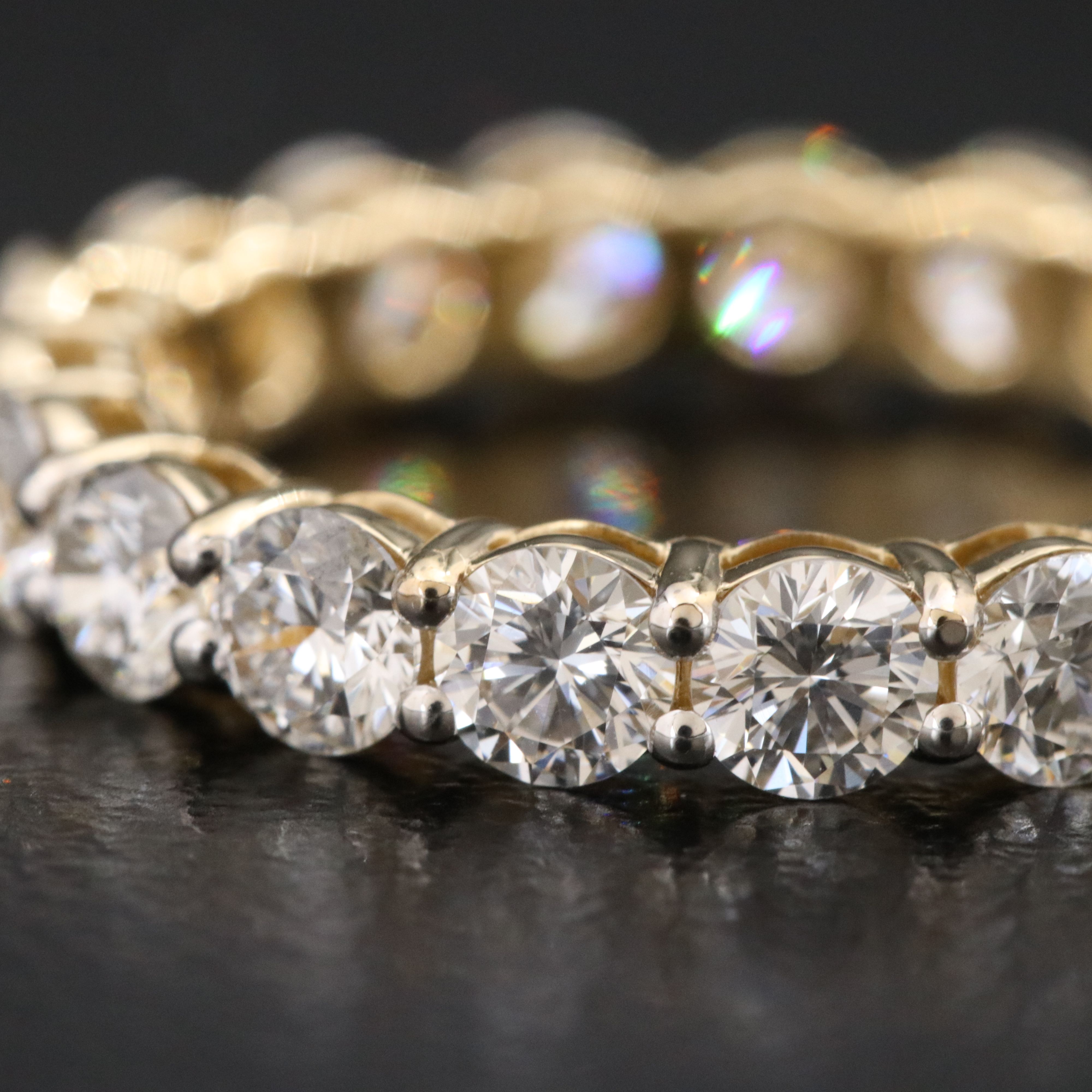14K 3.02 CTW Lab Grown Diamond Eternity Band