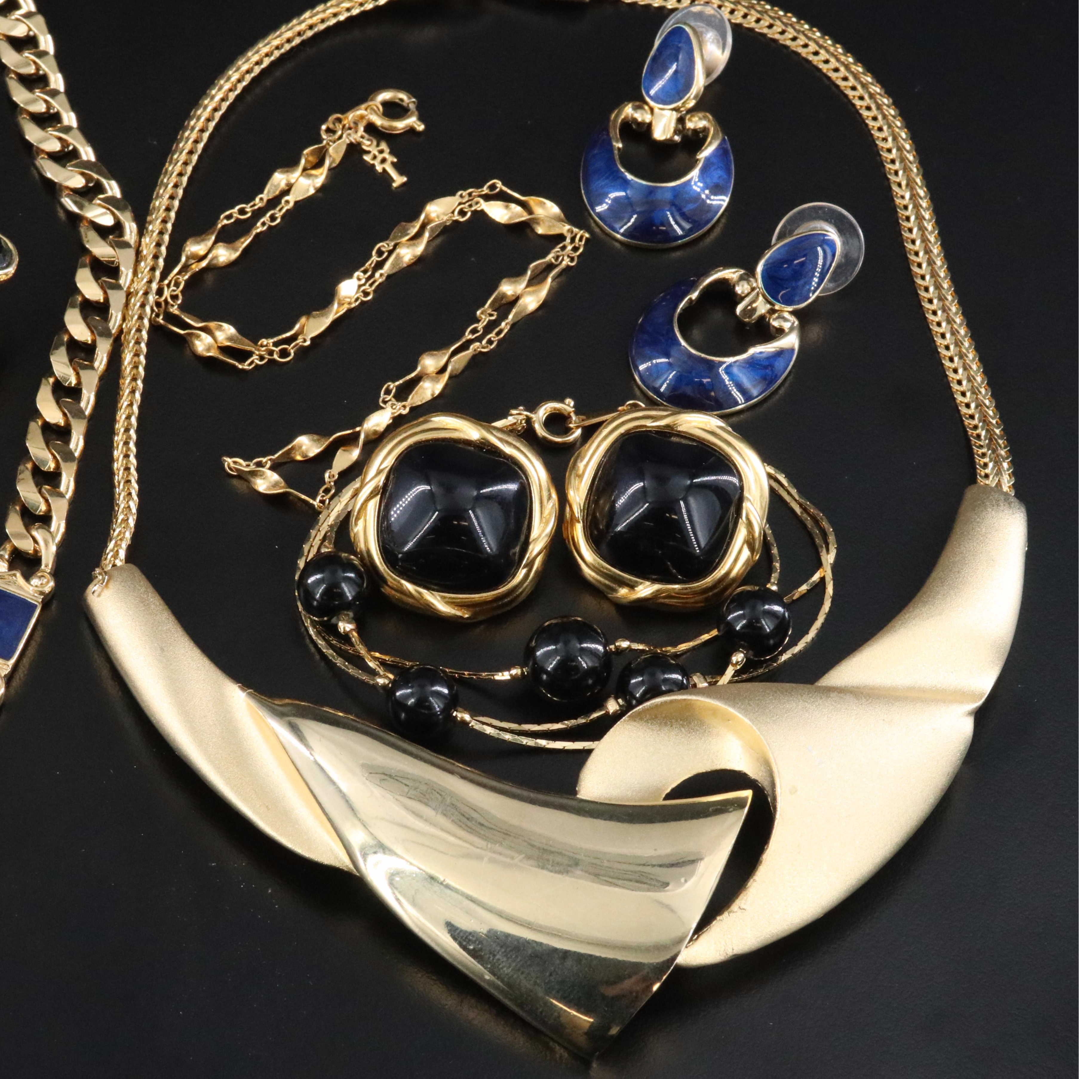 Trifari and Napier Featured in Vintage Costume Jewelry