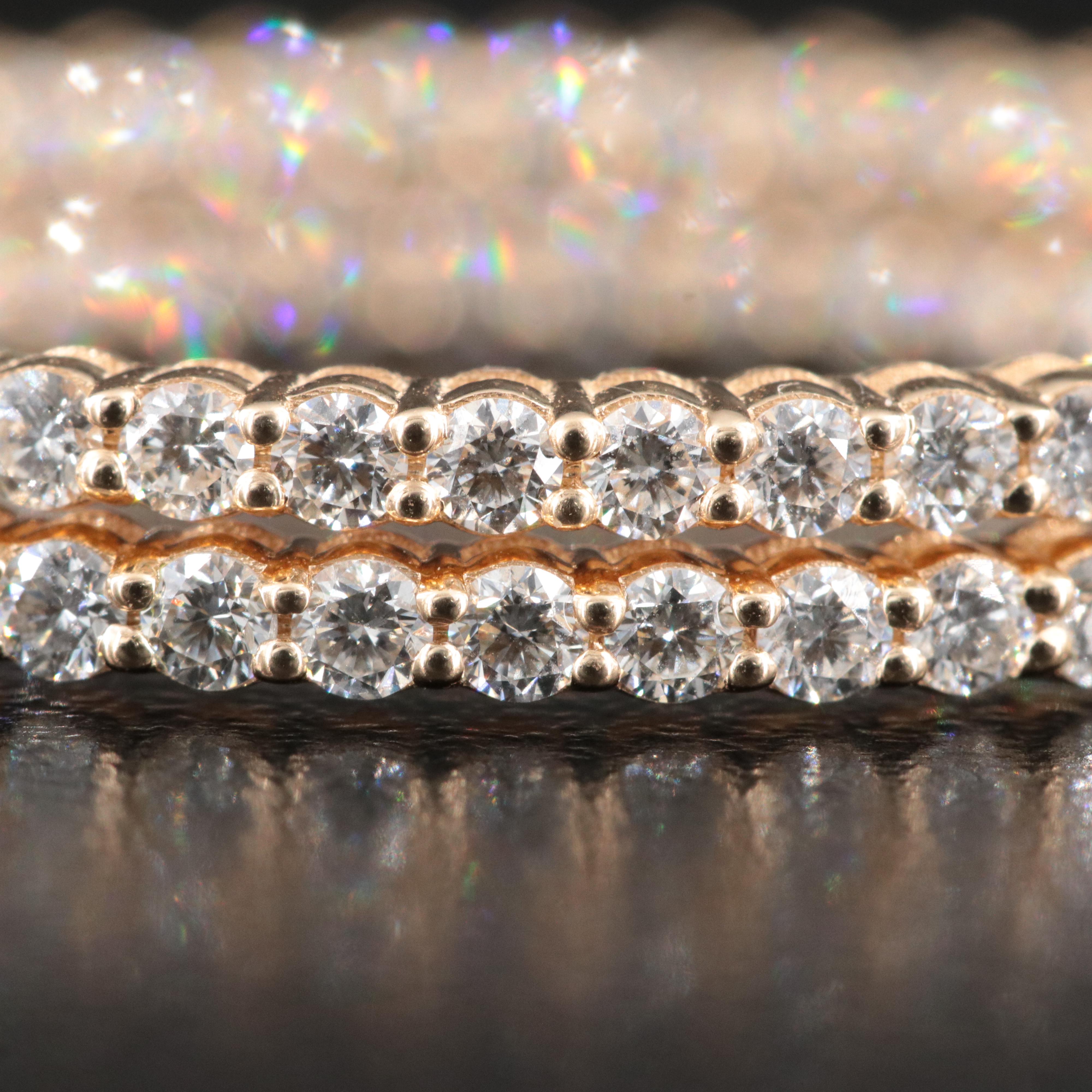 14K 1.94 CTW Diamond Inside-Out Hoop Earrings