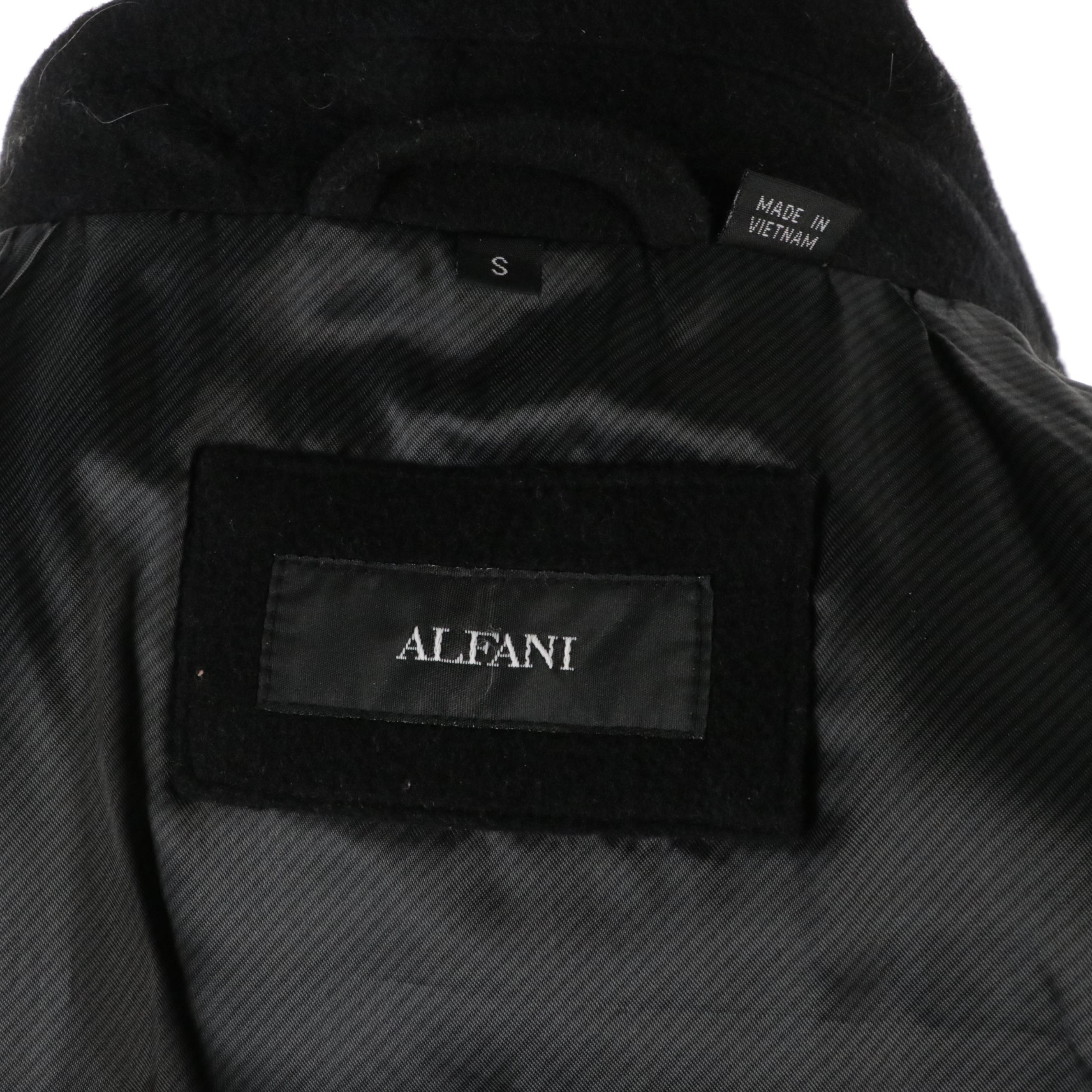 Men's Alfani Black Wool Bomber Jacket and Timberland Puffer Jacket